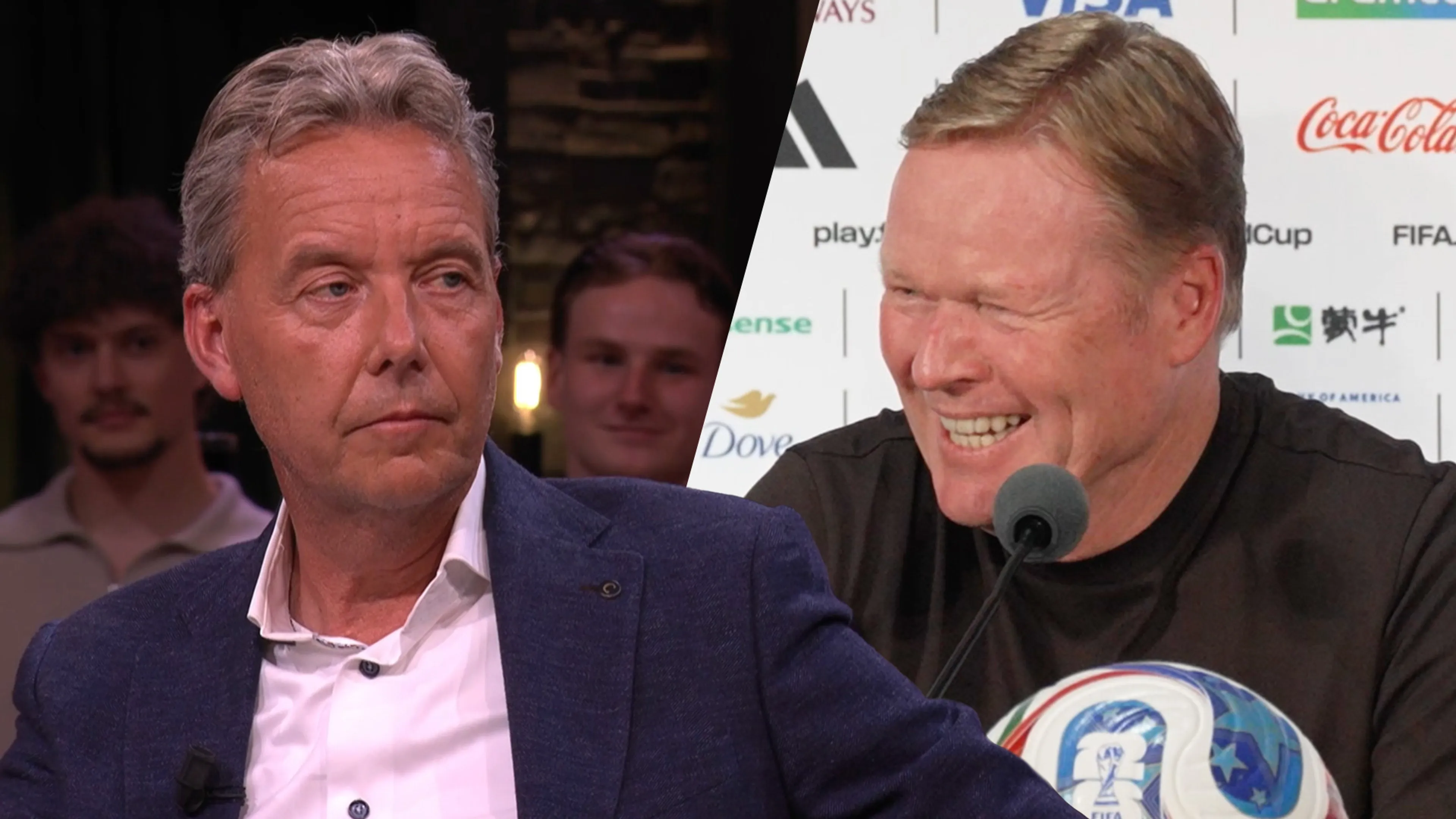Ronald Koeman haalt gram bij Valentijn Driessen: 'Summerville was ook geen rechtsbuiten...'