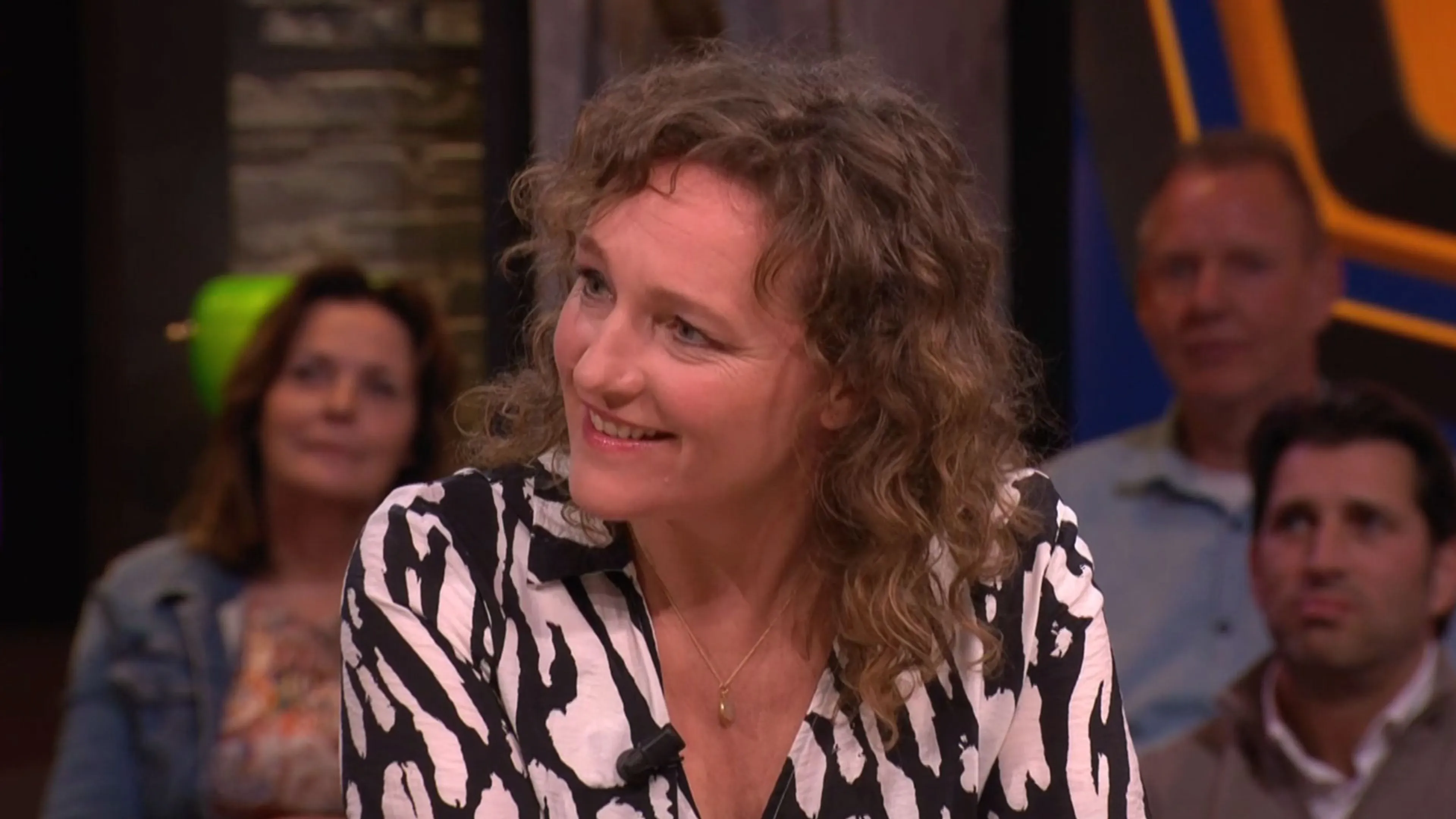 Renske Leijten donderdagavond aan tafel bij Vandaag Inside