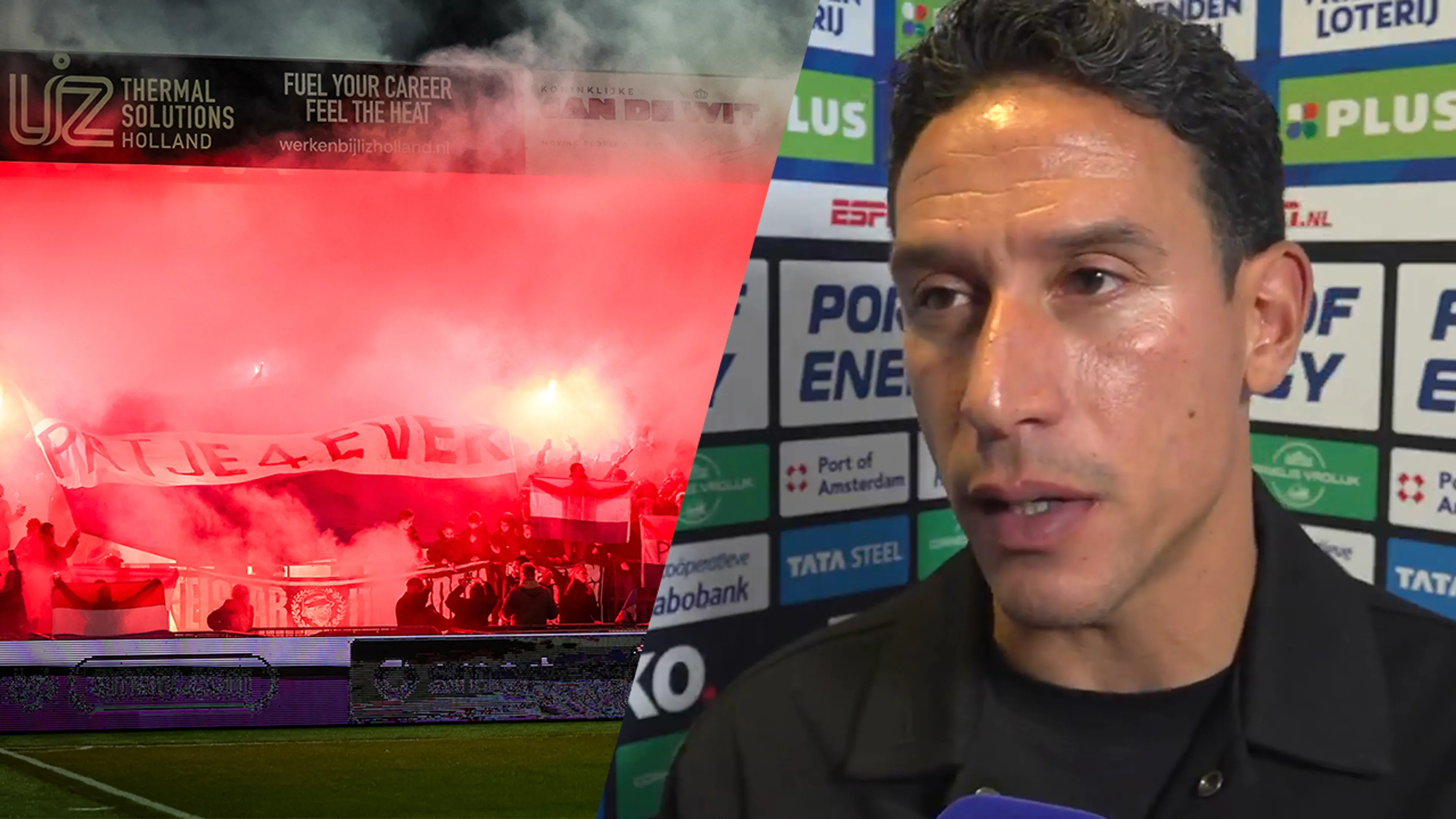 Video: Overleden Ajax-fan ook bij Telstar herdacht: 'Dit komt aan als een oerknal, te oneerlijk'