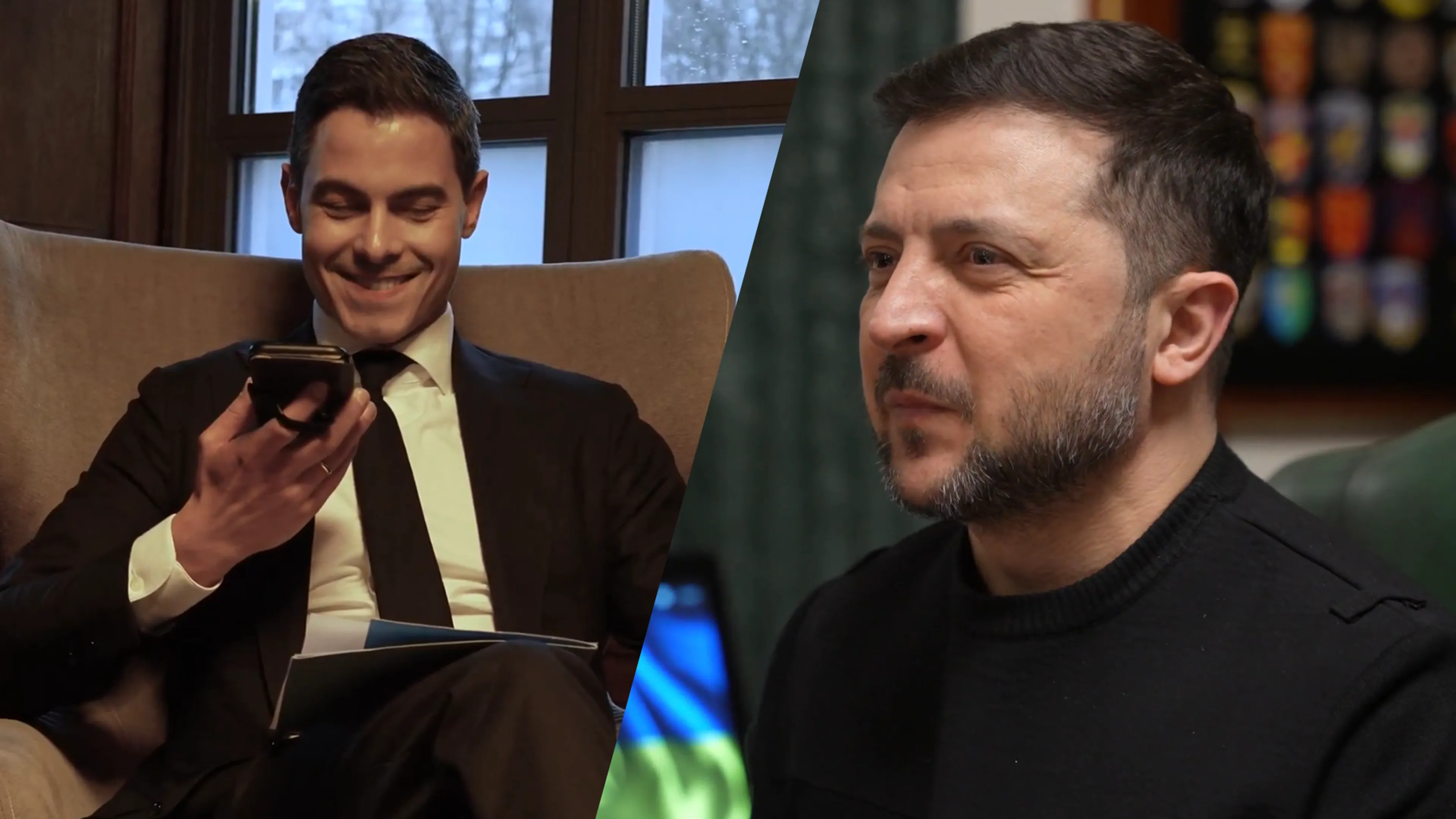 Video: Rob Jetten belt meteen na aantreden met Volodymyr Zelensky