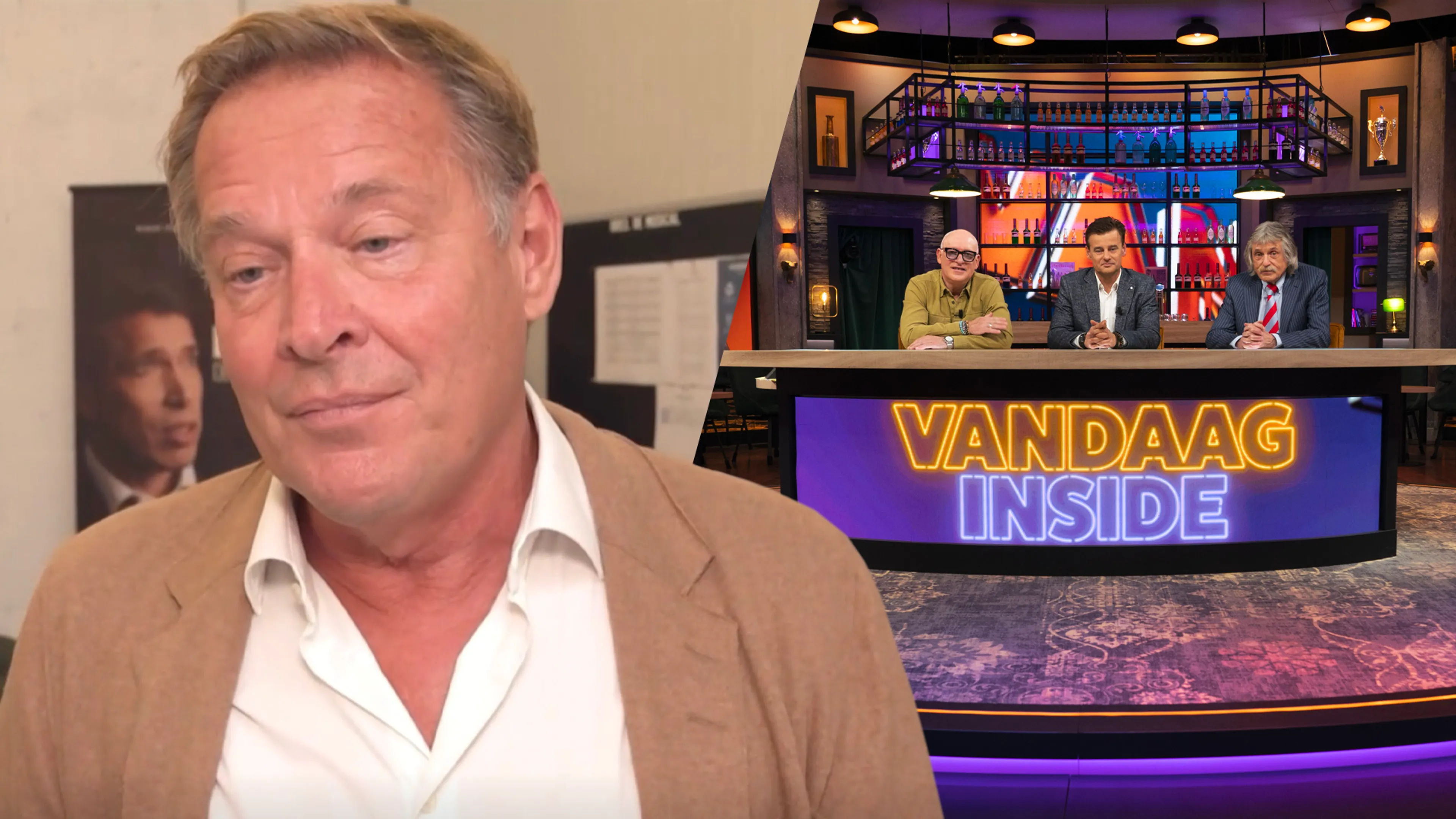 Albert Verlinde krijgt pijnlijke vraag van journalist: 'Zou je terug willen naar Vandaag Inside?'