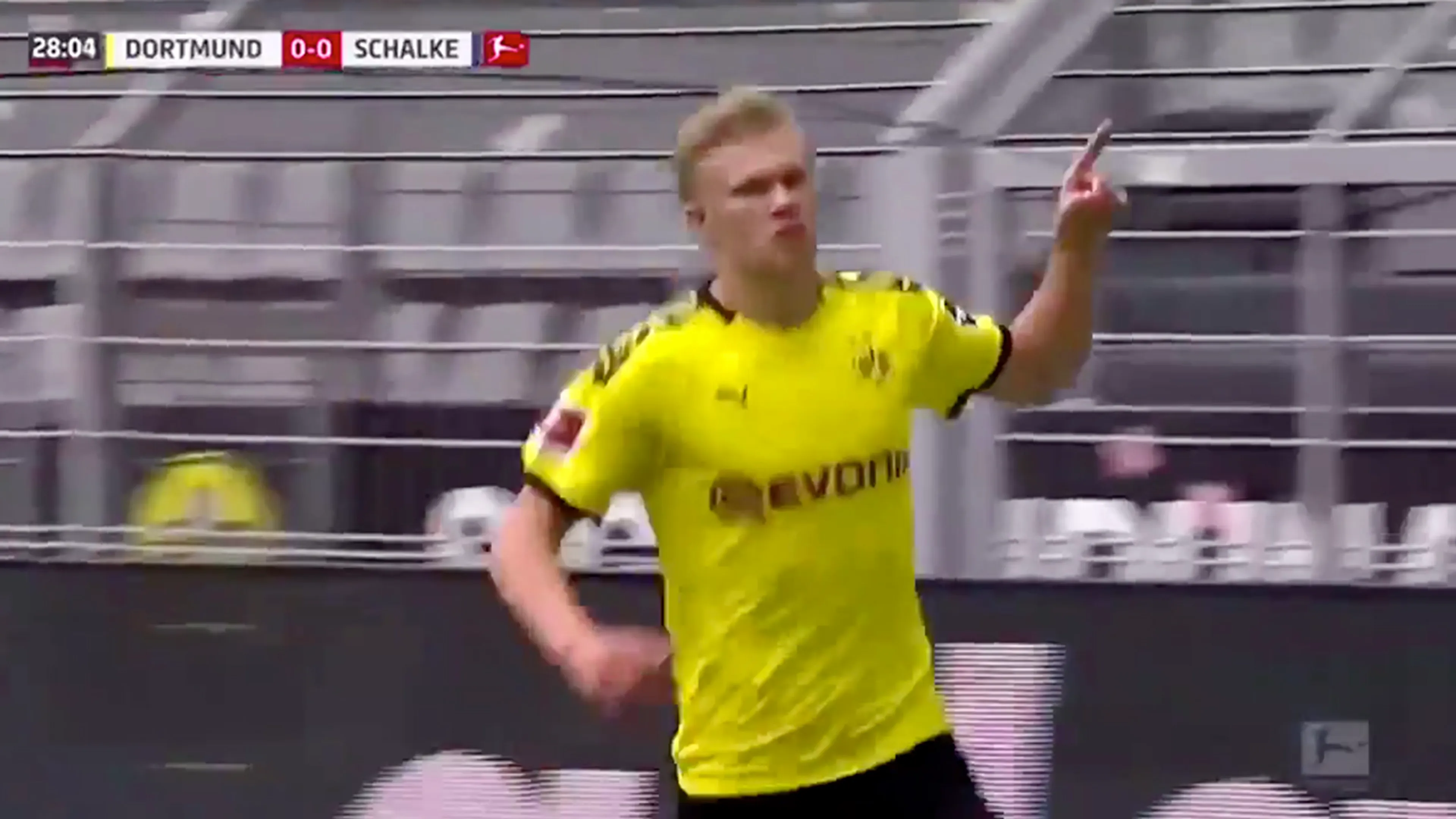 GOAL! Haaland is het scoren nog niet verleerd