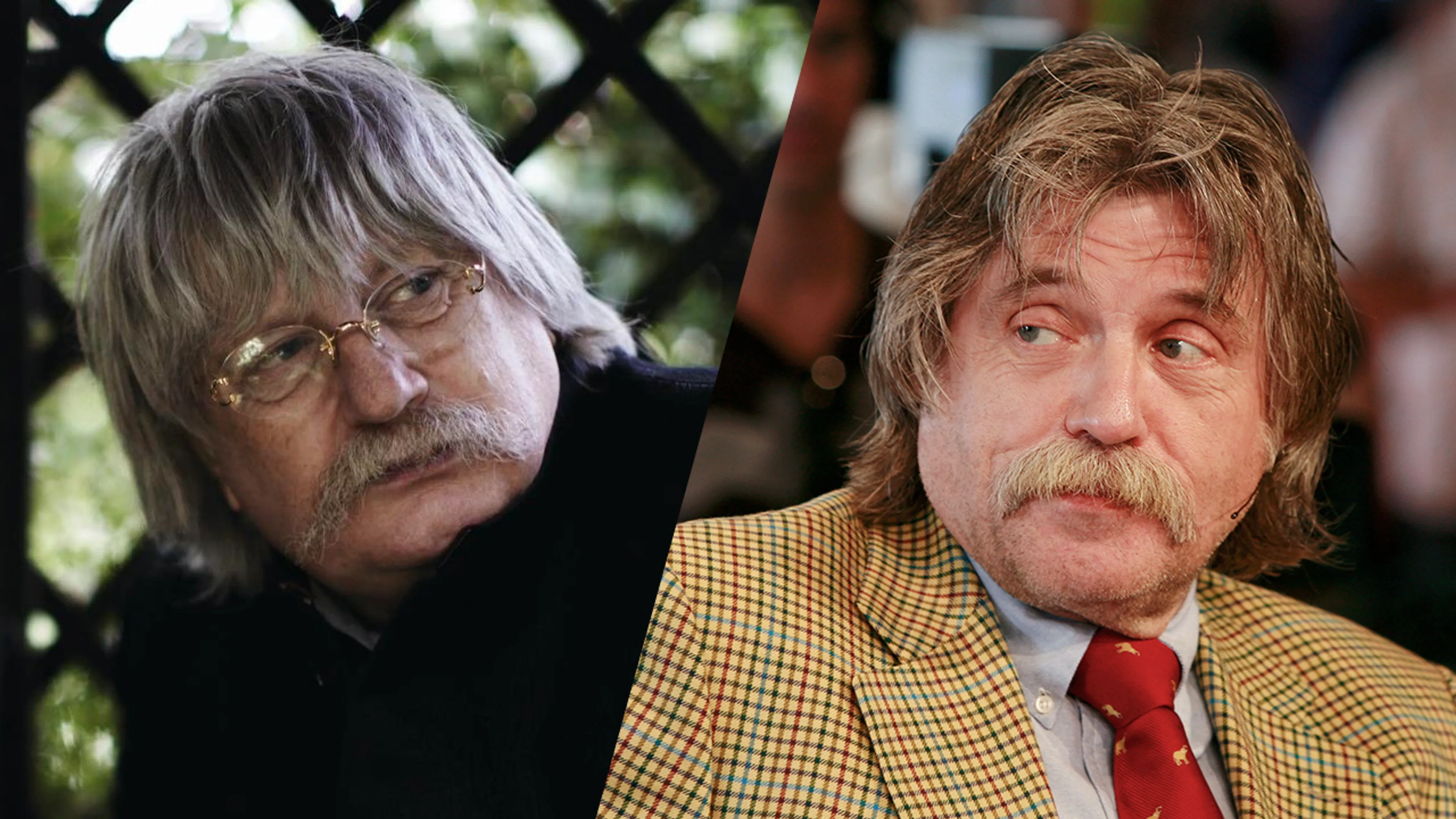 Britse Johan Derksen look-a-like duikt op in Den Haag