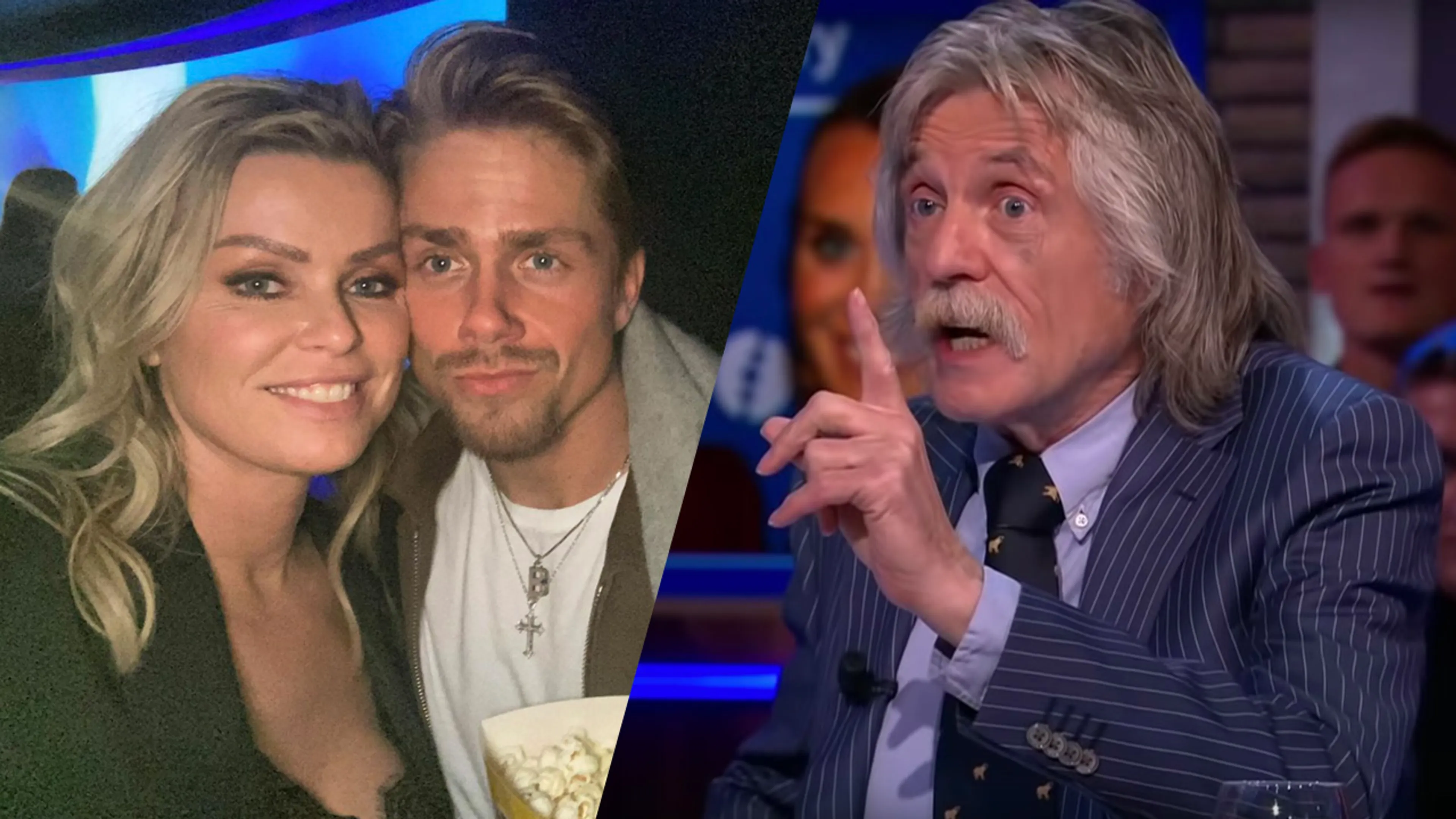Johan vernietigend over André Hazes en Bridget Maasland