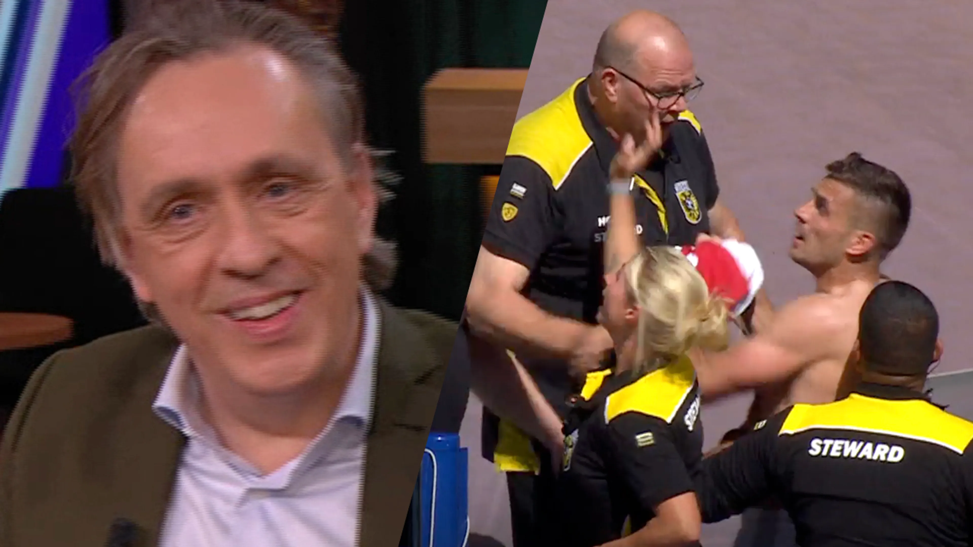 Van Roosmalen over opstootje tussen Tadic en stewards Vitesse: 'De beste scène van dit seizoen'