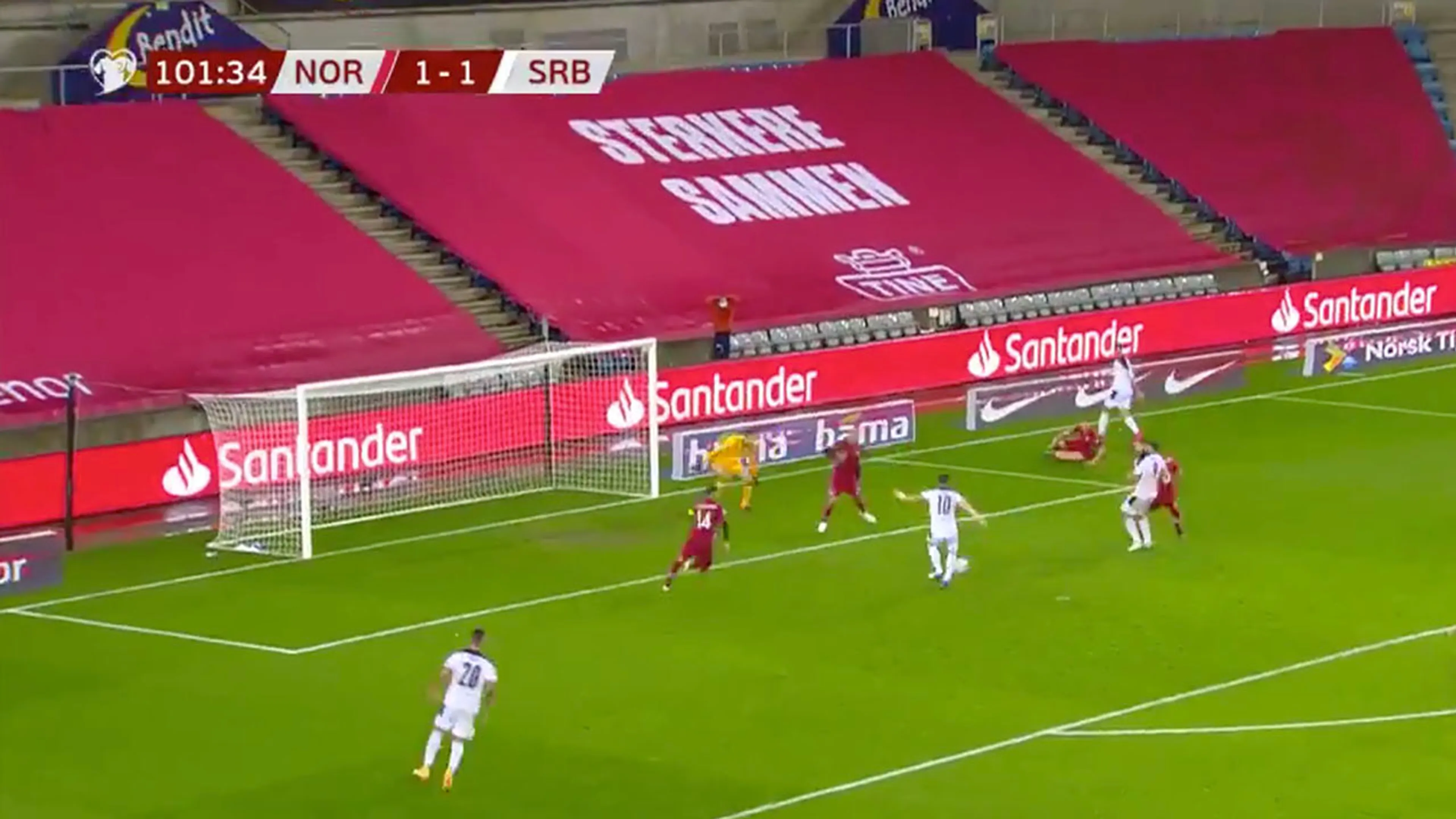 EK dichtbij voor Servië dankzij assist Tadic