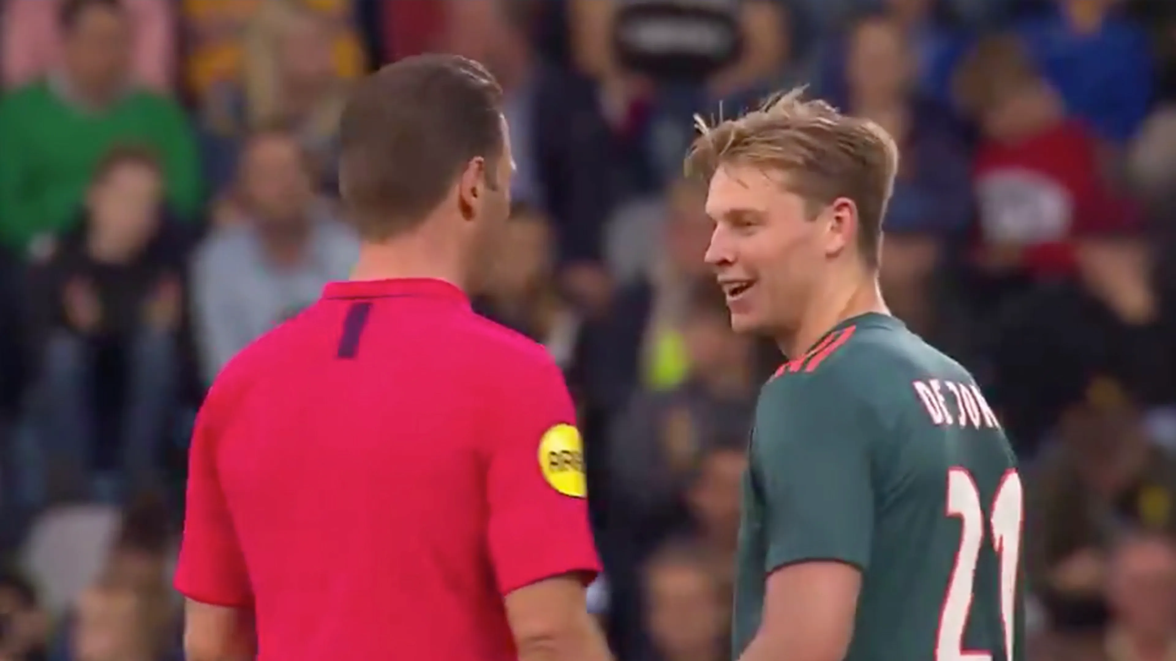 MOOI! Liefhebber Frenkie de Jong vraagt om blessuretijd