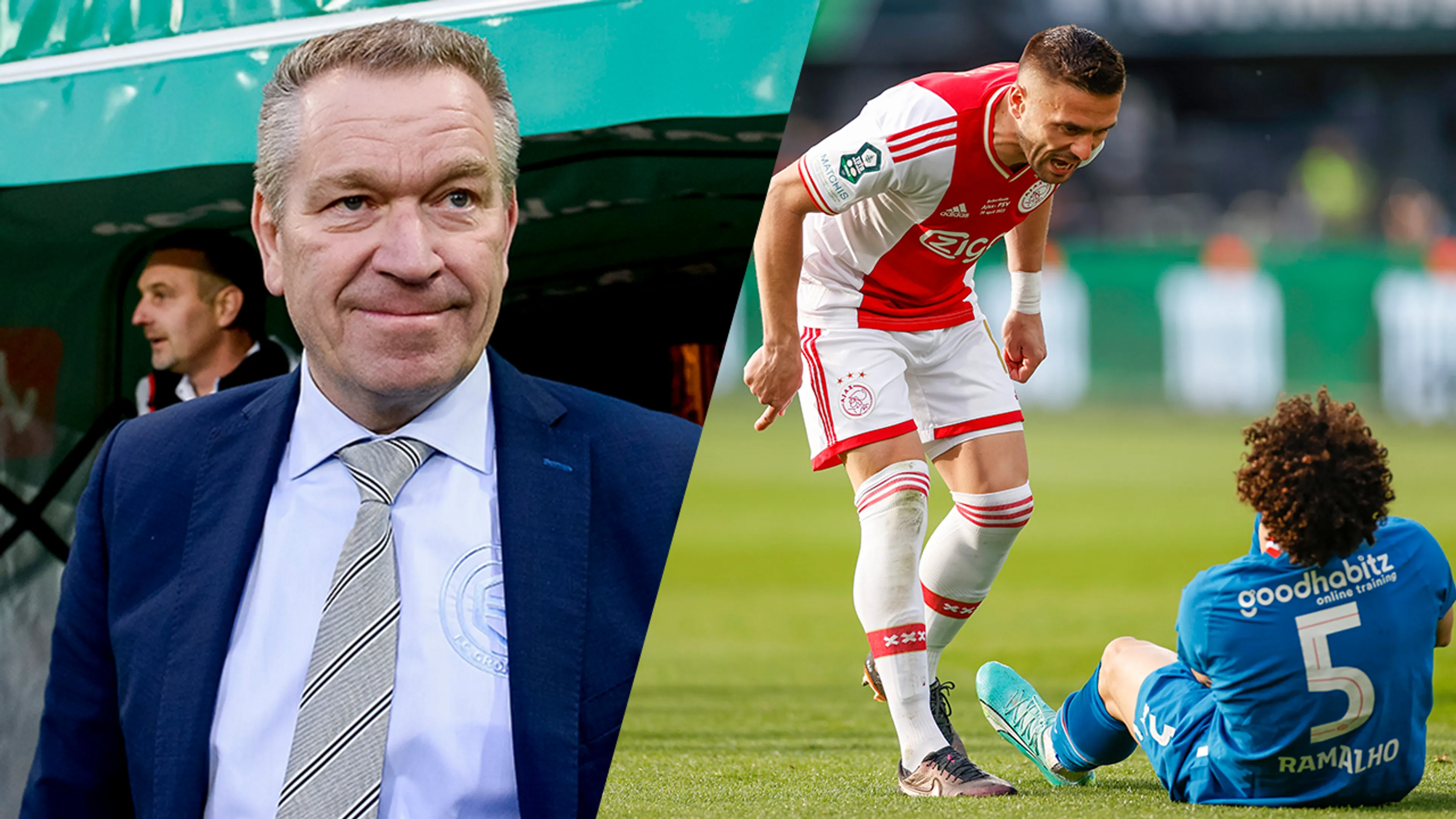 Hans Nijland haalt via Twitter uit naar Tadić tijdens bekerfinale: 'Zeuren, zeiken, janken'