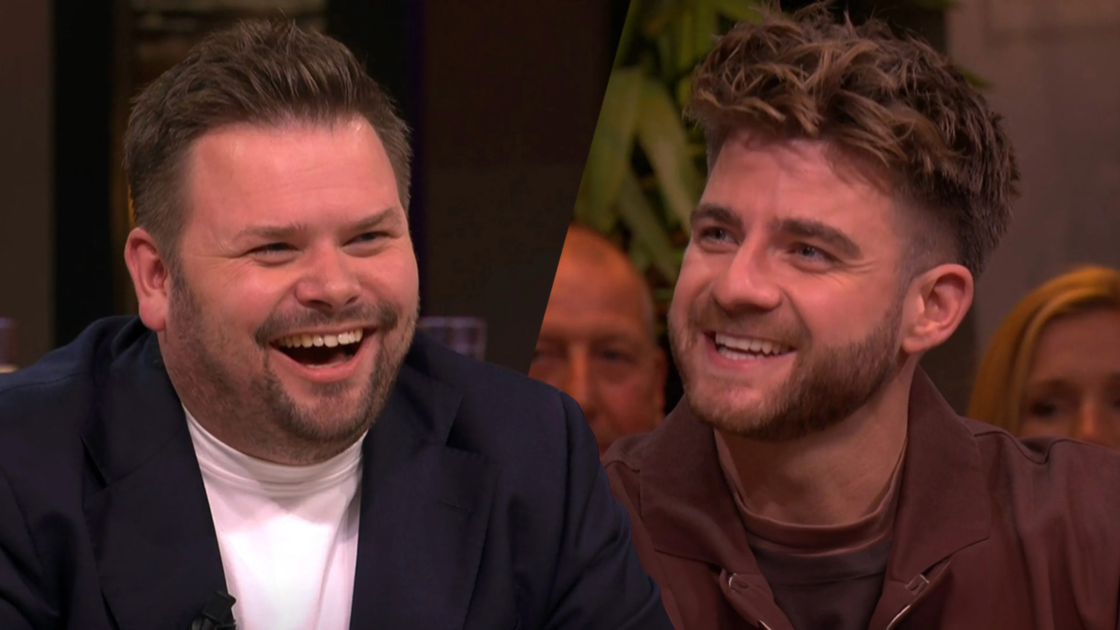 Thomas van Groningen en Frank van Leeuwen maandagavond te gast bij De Oranjewinter