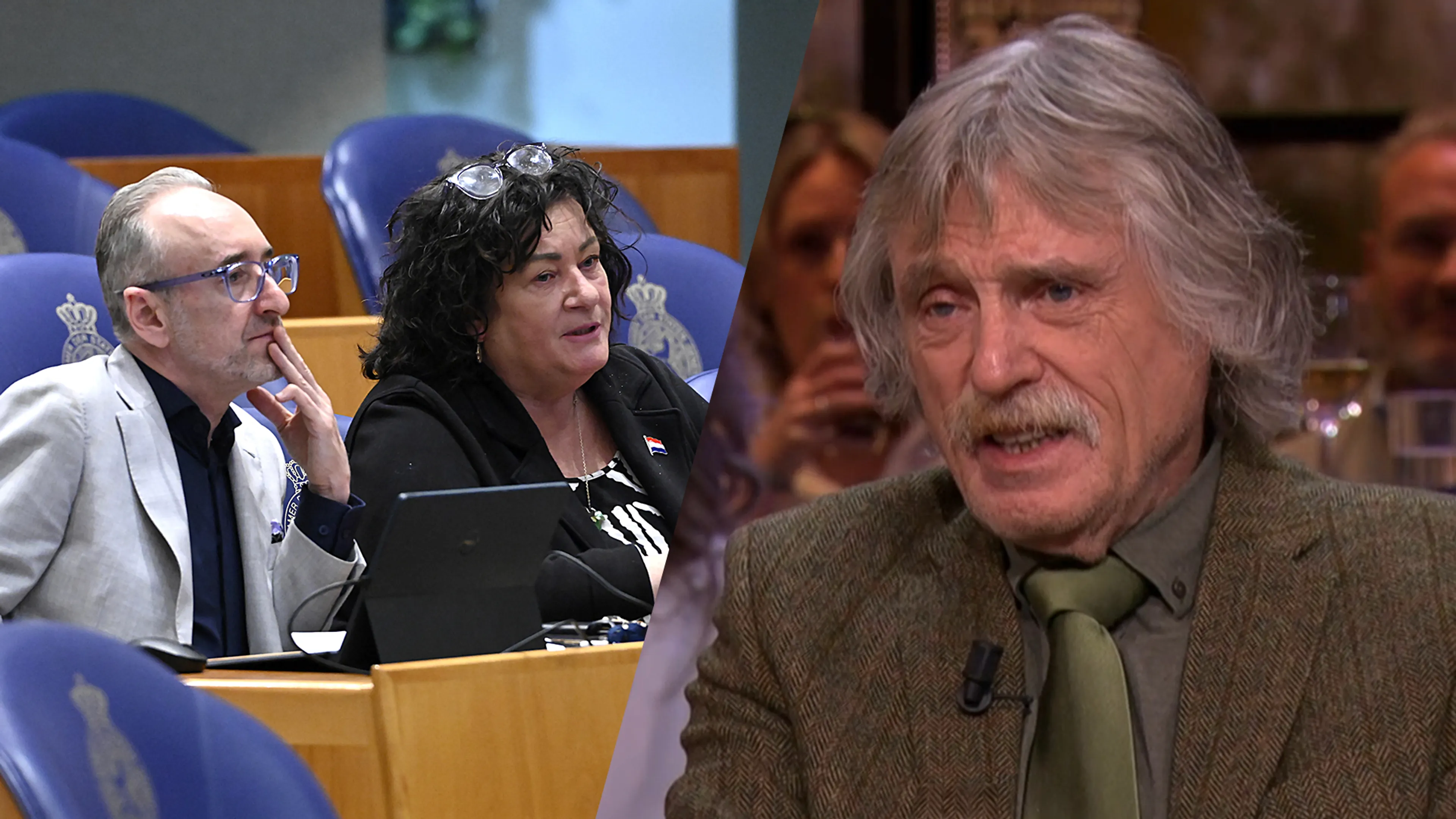 Johan Derksen: 'Ik krijg een steeds grotere hekel aan Henk Vermeer en Caroline van der Plas…'