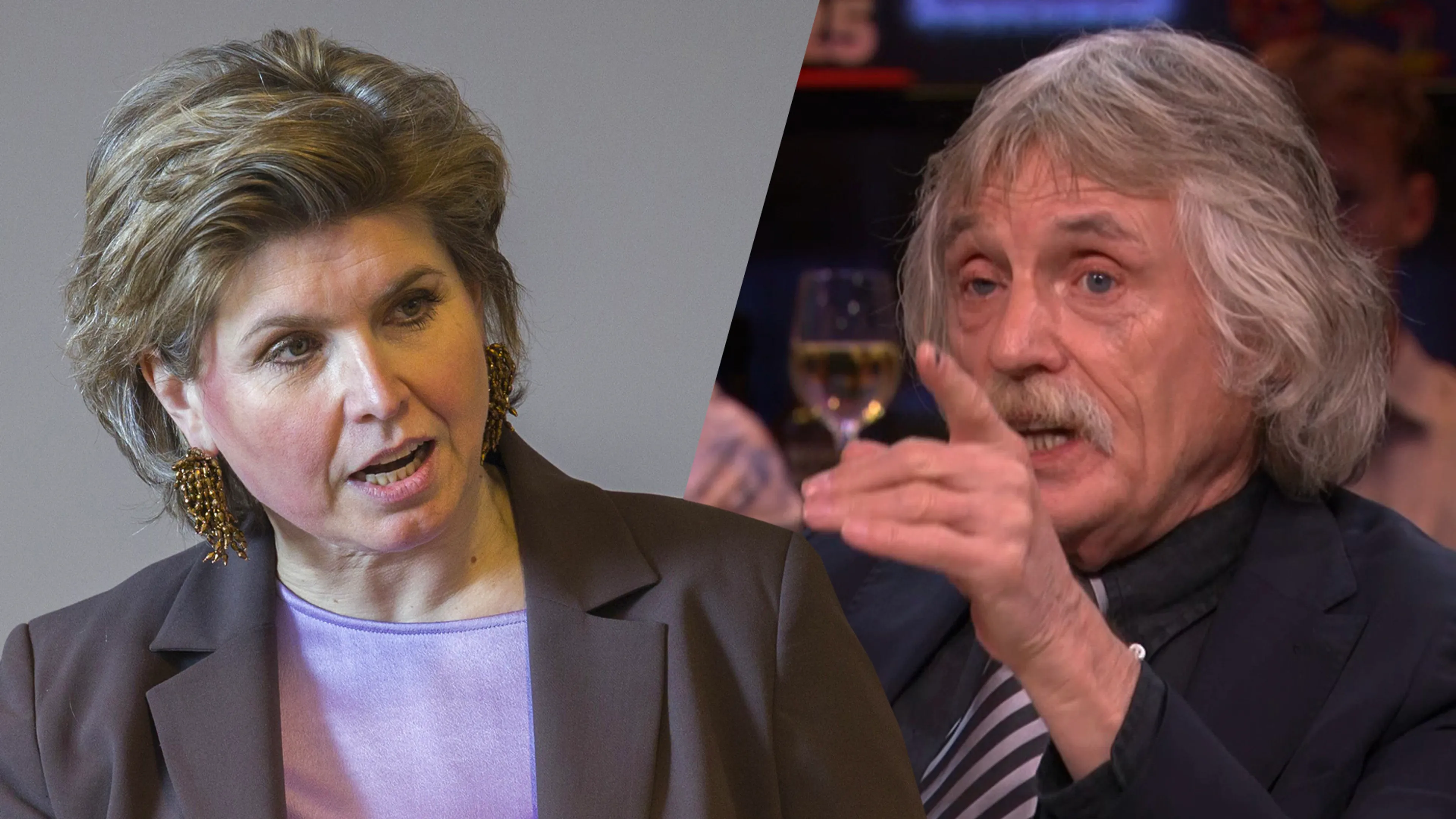 Johan Derksen: ‘Angela de Jong is nu echt te ver gegaan!'