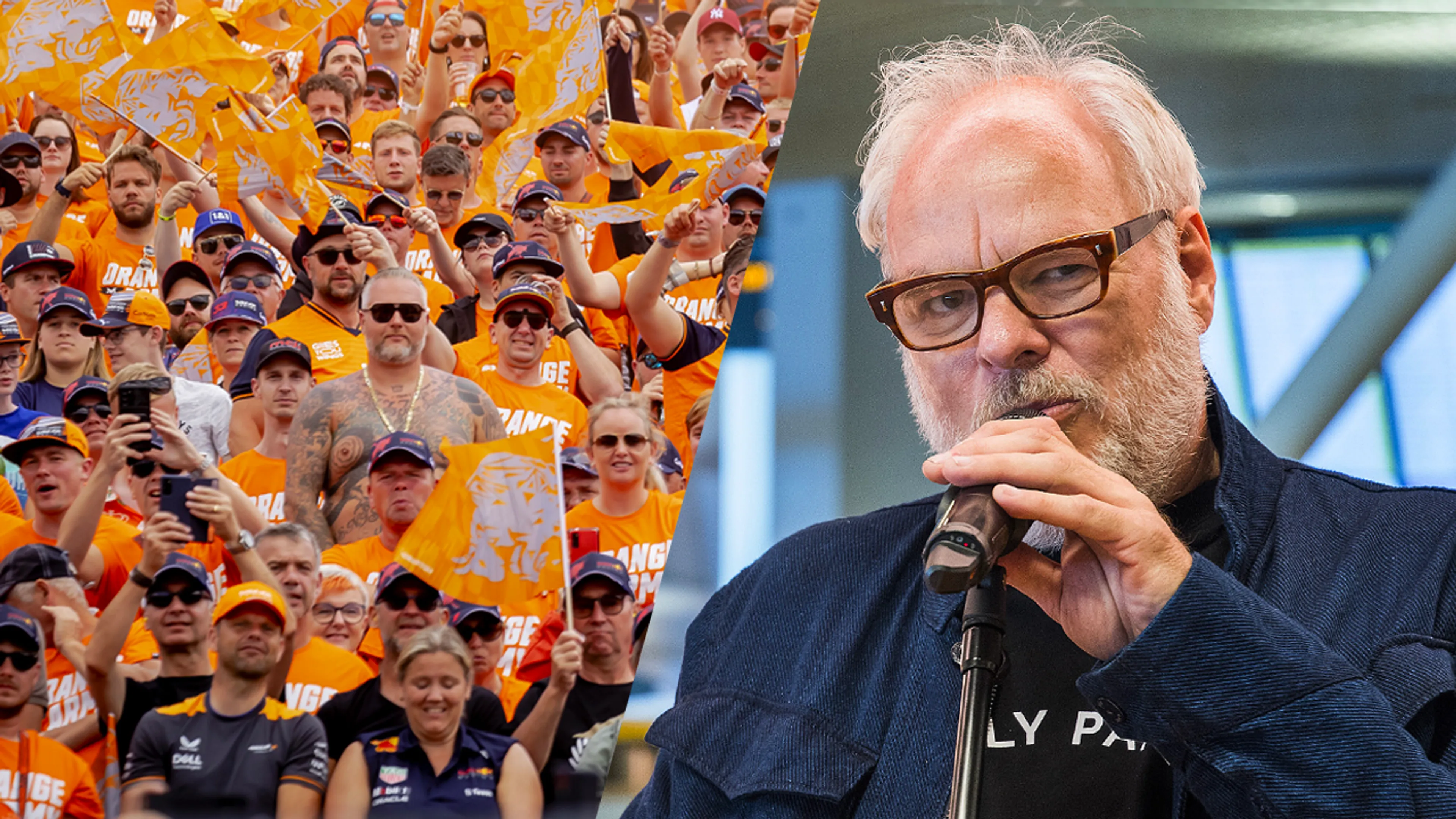 Nico Dijkshoorn: 'Iedereen die sport kijkt in een Oranje shirt is een pauper'