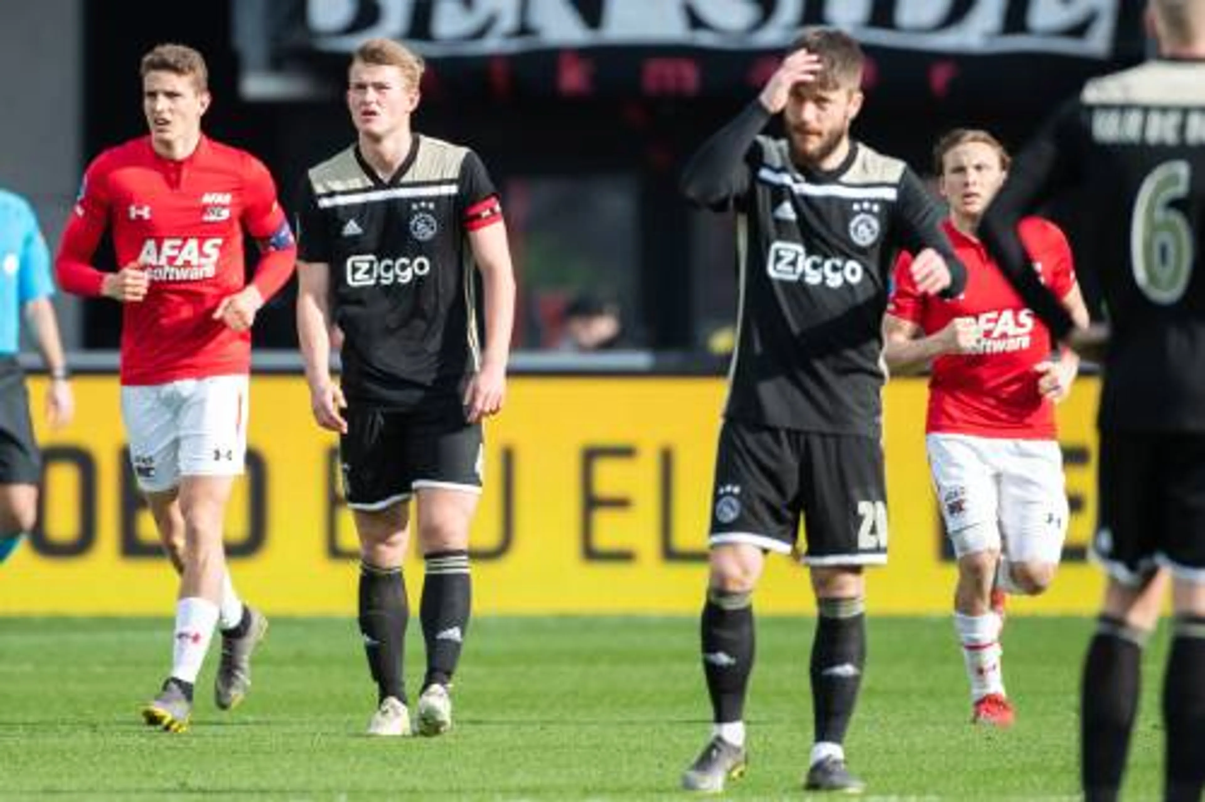 De Ligt: we waren onszelf niet