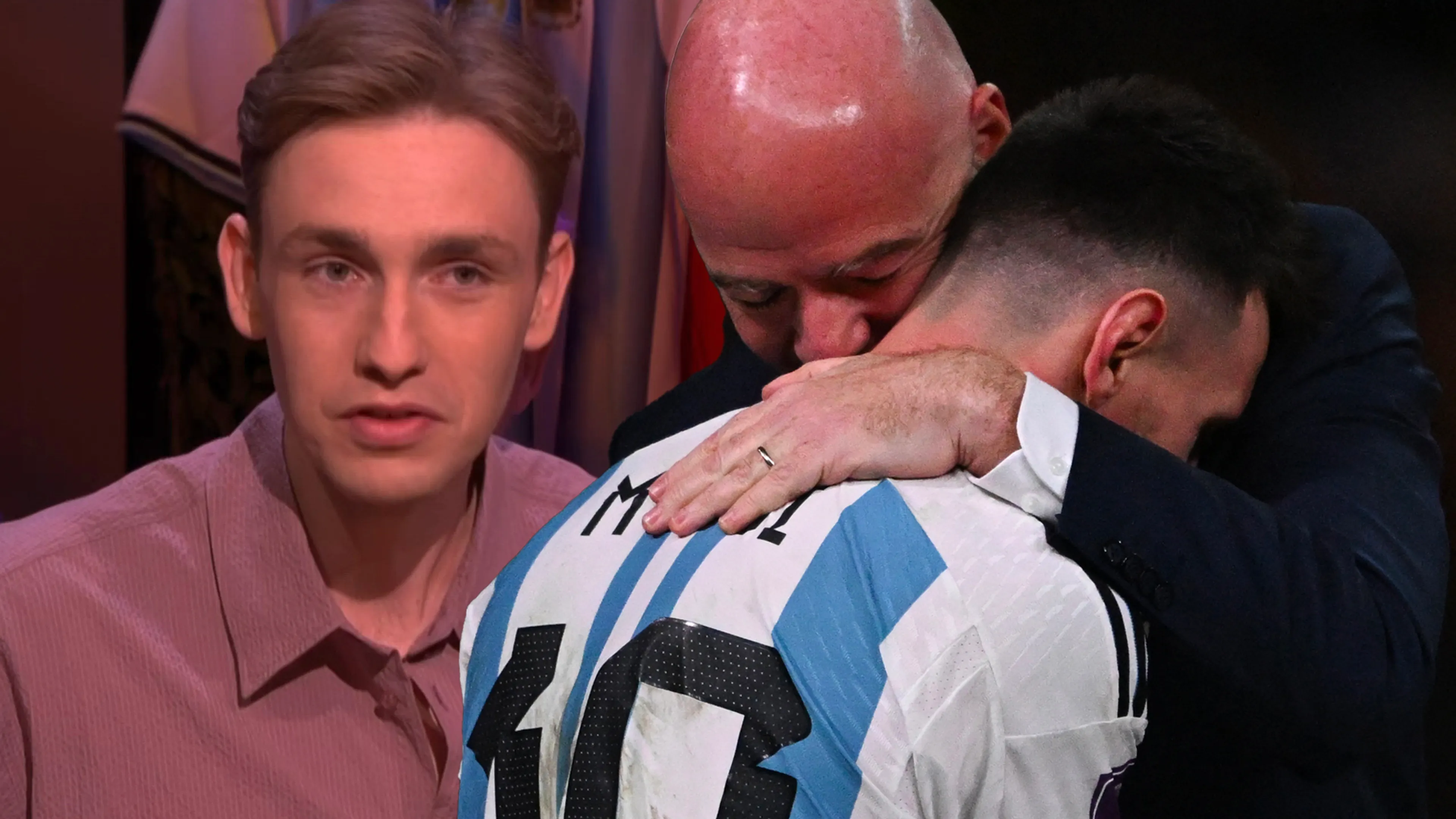 Nicky van der Gijp over Messi en Infantino: 'Ik wil het complot niet groter maken, maar...'