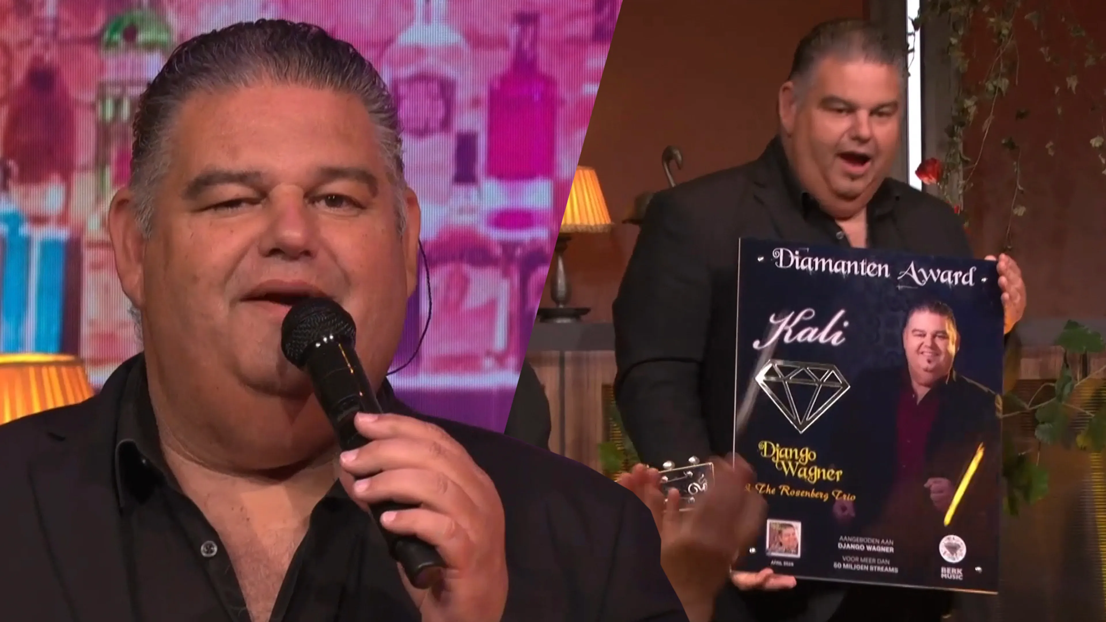 Django Wagner opent De Oranjezondag met zijn klassieker 'Kali' en ontvangt diamanten award!