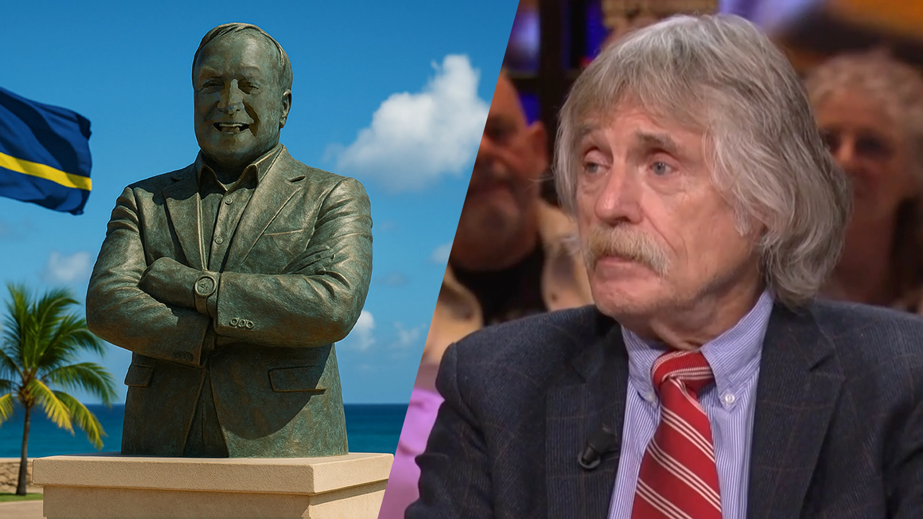 Vandaag Inside-tafel pleit voor standbeeld van Dick Advocaat op Curaçao: 'Dat verdient hij'