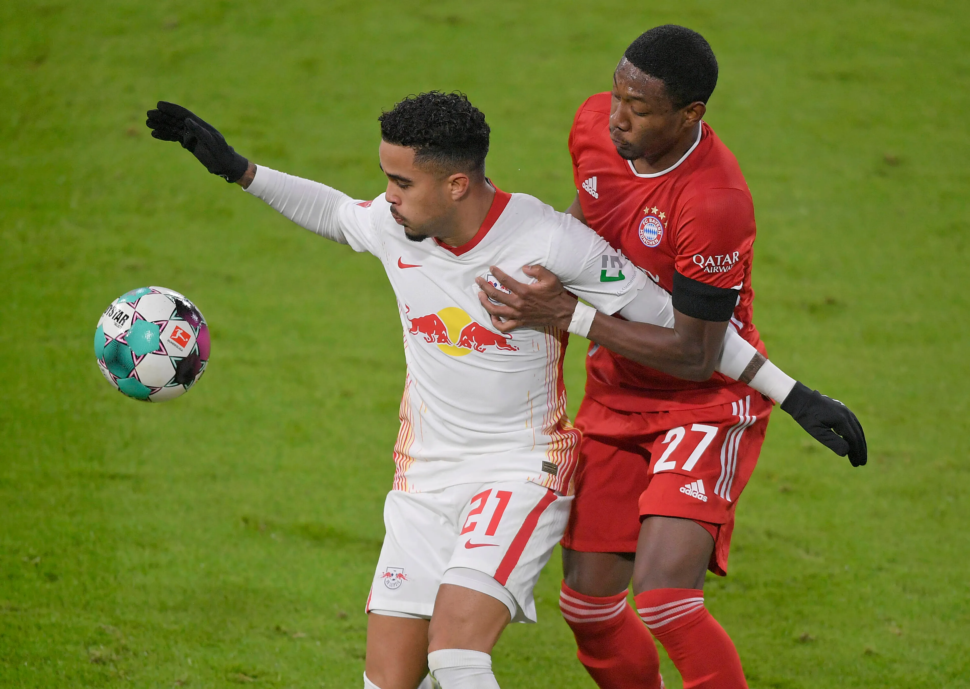 Bayern München en RB Leipzig gelijk in spektakelstuk
