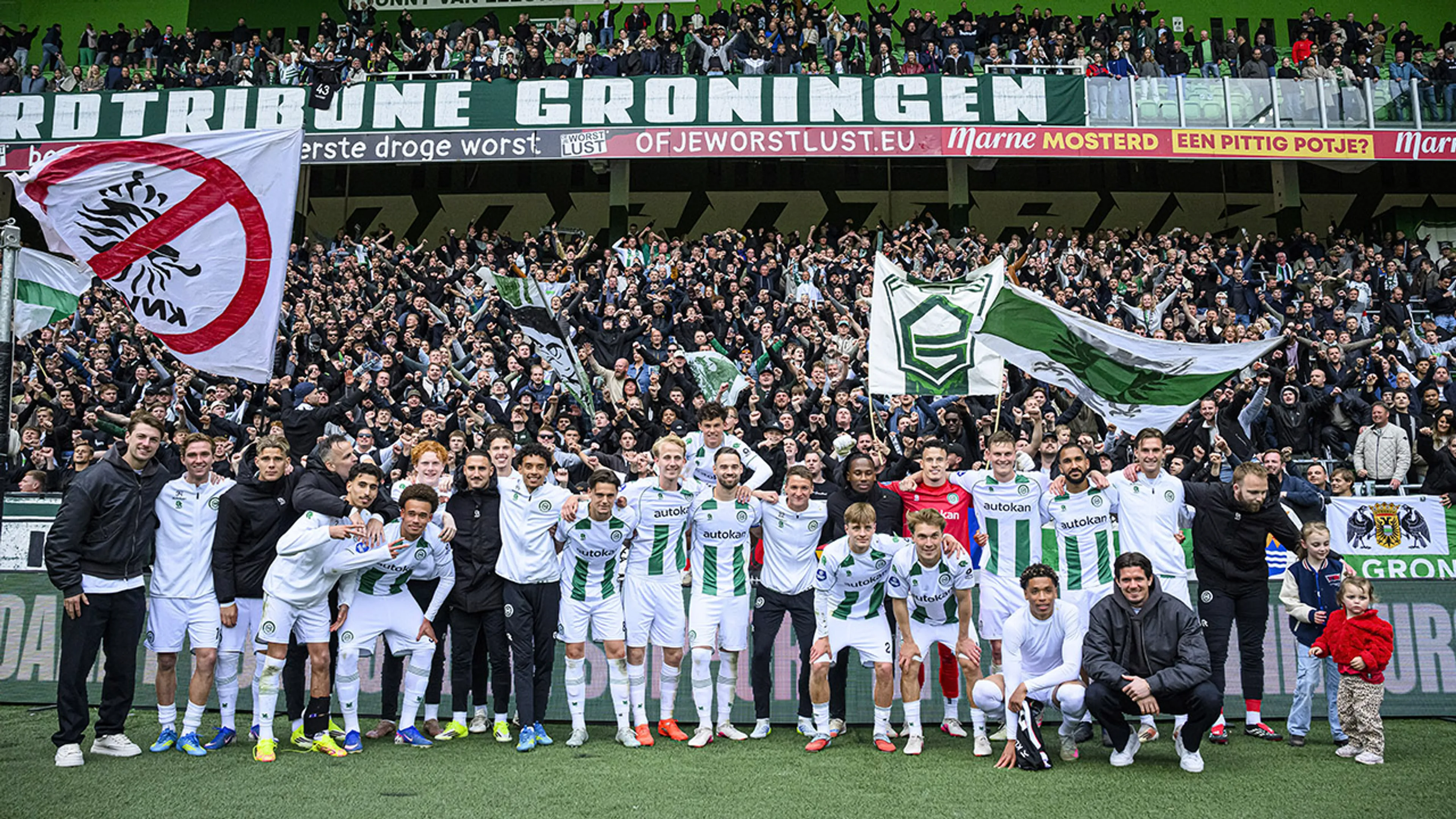 FC Groningen-fans tóch welkom in Volendam bij play-offduel met Ajax