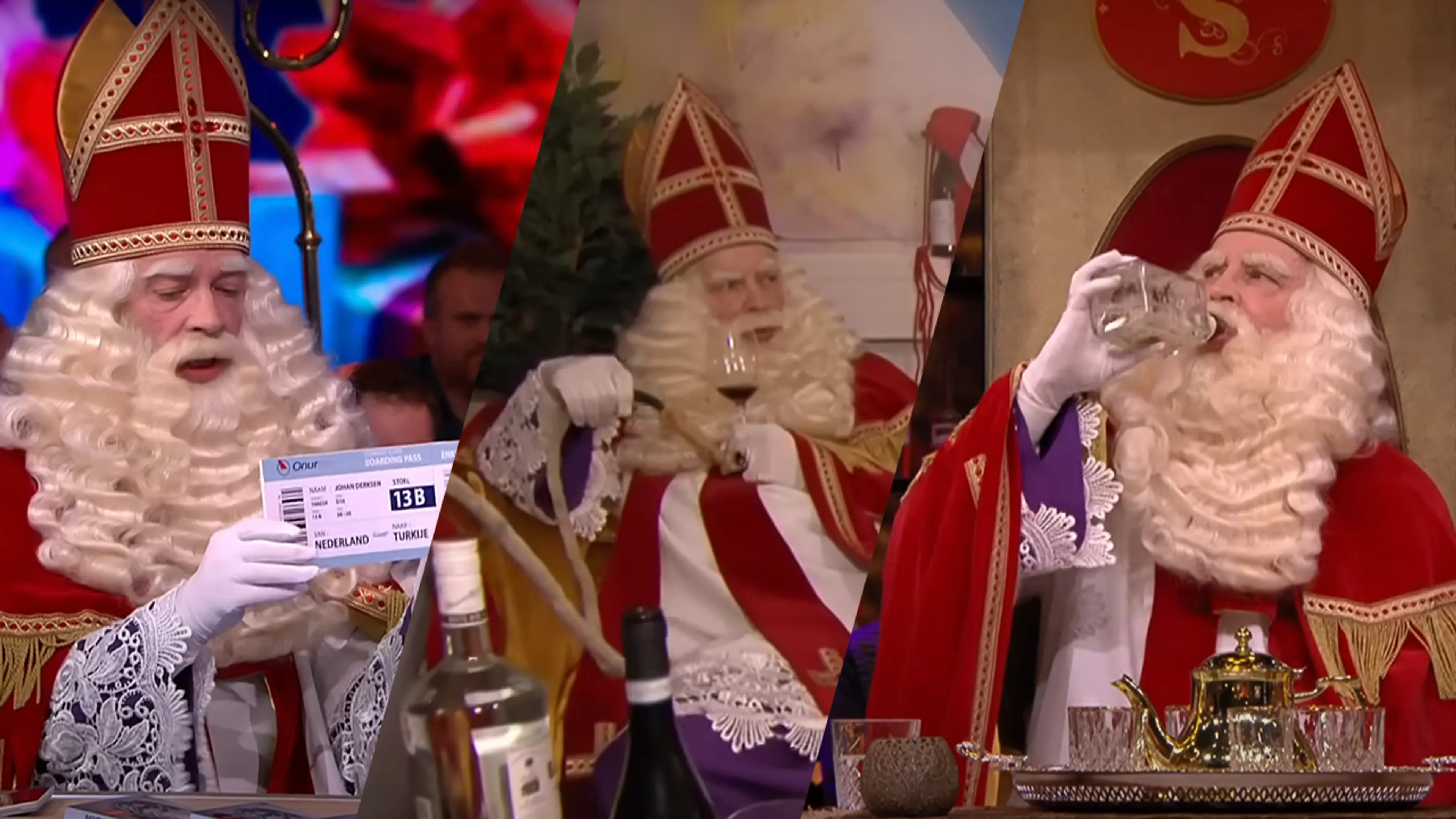 Throwback: De vorige legendarische optredens van Sinterklaas in Vandaag Inside!
