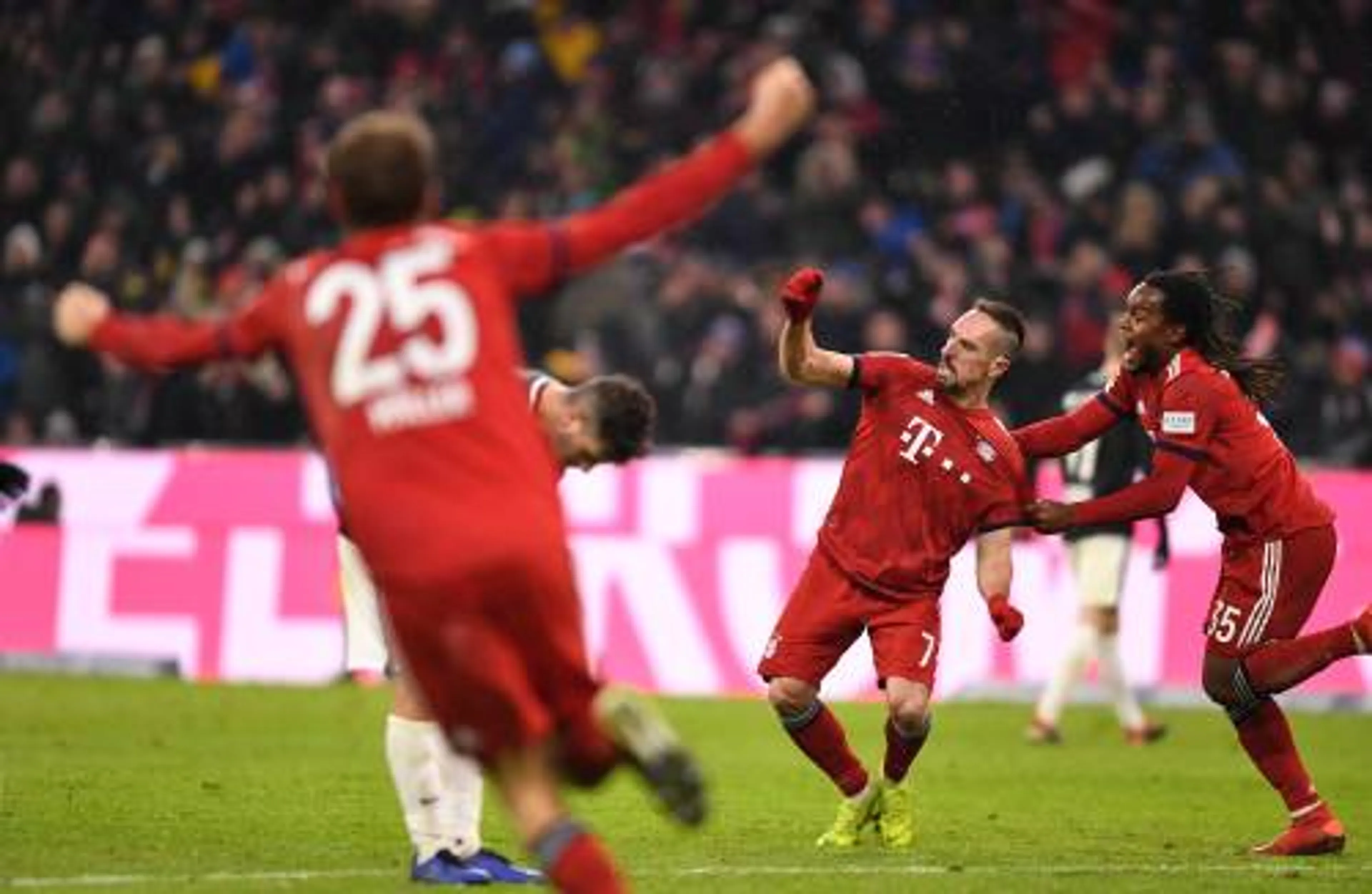 Ribéry redt Bayern tegen RB Leipzig