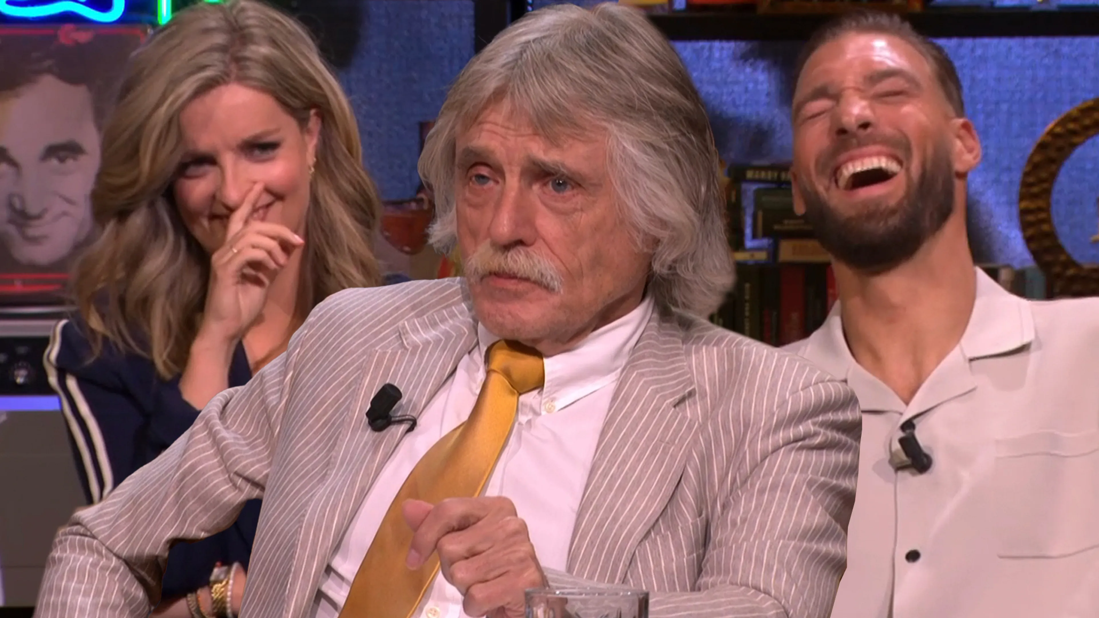 Vandaag Inside-studio gaat stuk om uitspraak Johan Derksen: 'Ik vind hem zo'n zeldzame zaadschieter'