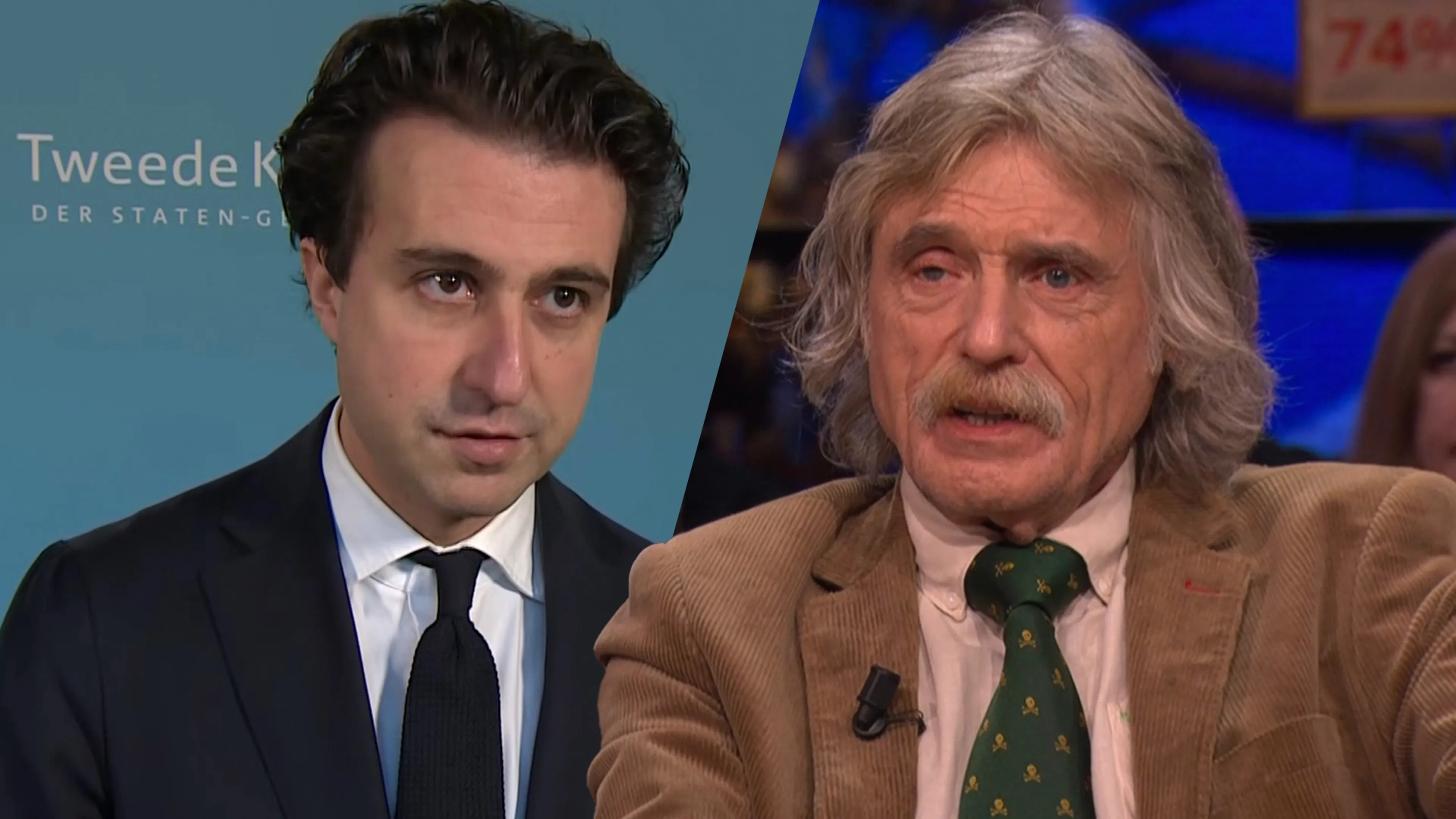 Johan Derksen ziet interview Jesse Klaver na gesprek met informateur: 'Verschrikkelijk!'