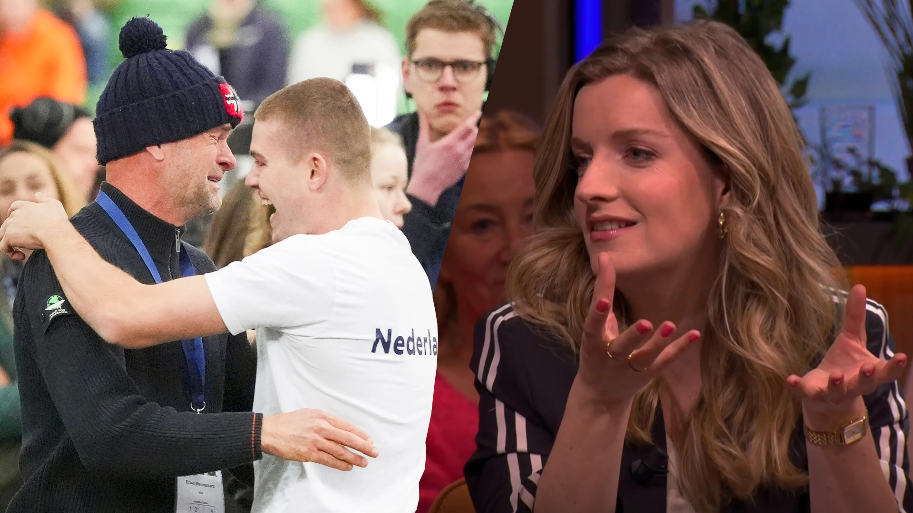 Merel Ek genoot van prachtig moment tussen Joep en Erben Wennemars: 'Ik vond het heel mooi'