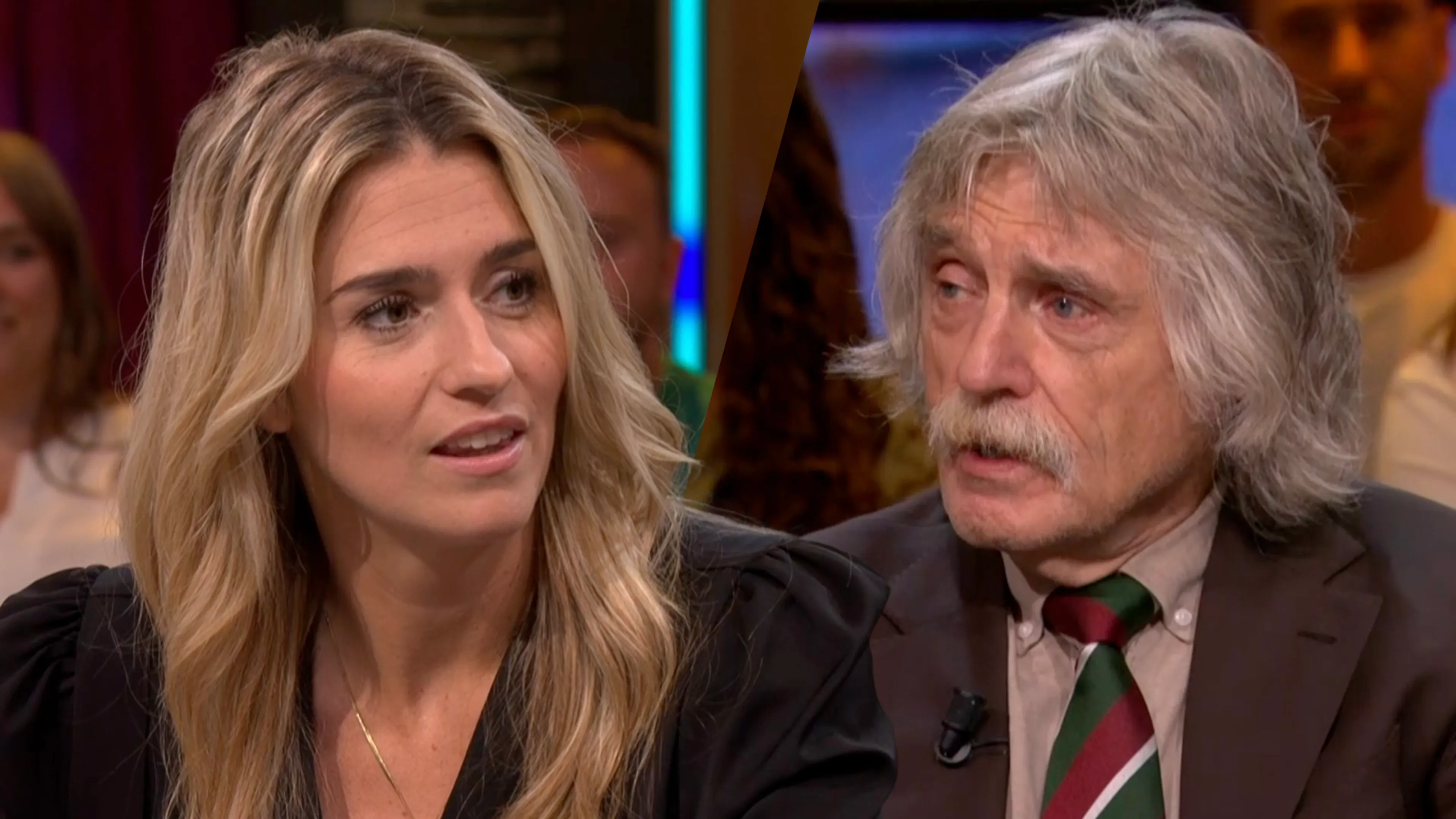 Johan Derksen tegen Estavana Polman: 'Wij voelen ons allemaal ernstig gepasseerd...'
