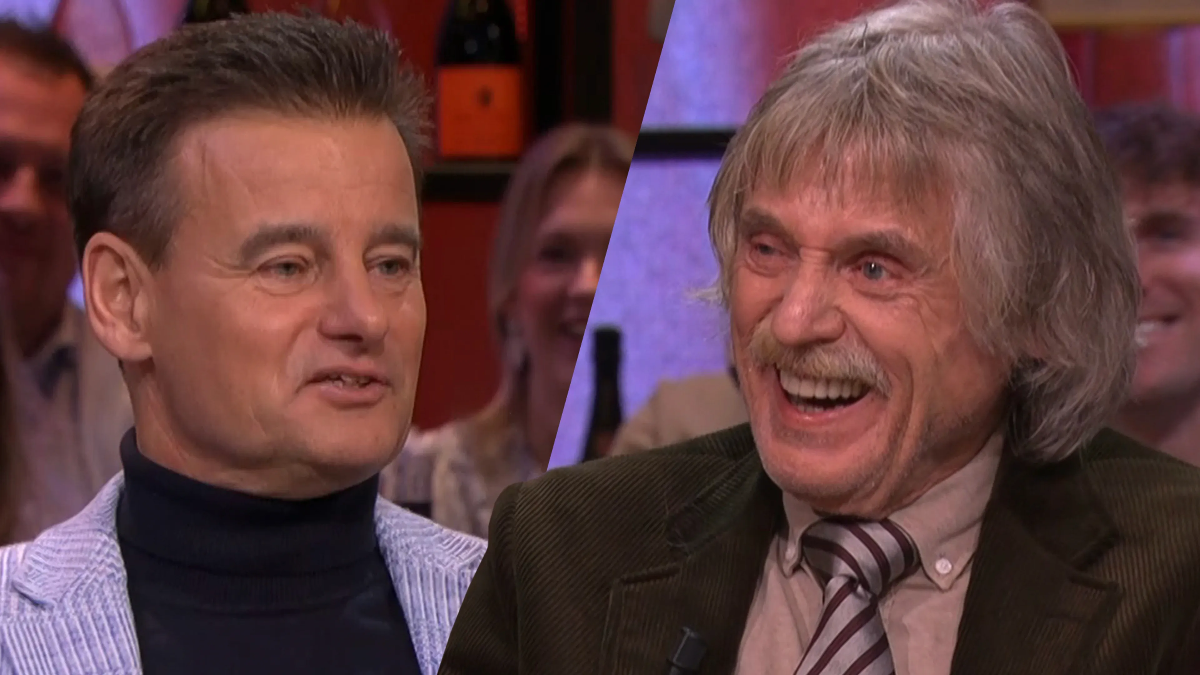 Wilfred Genee wil ingrijpen tijdens bloedordinair verhaal Johan Derksen: ‘Waar blijft de Sint?!’