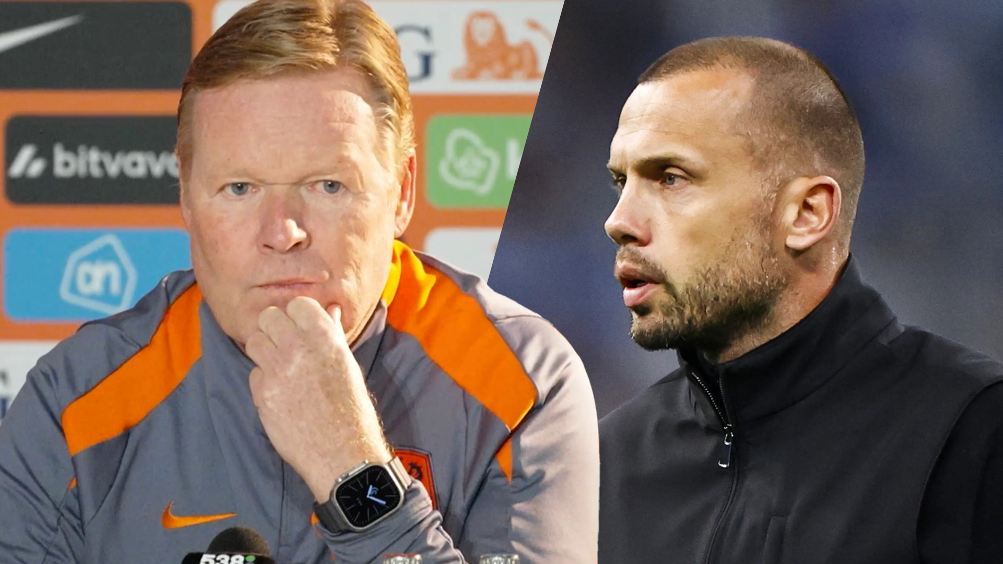 Ronald Koeman over kritiek op John Heitinga: 'Begon al na twee weken, dat is niet terecht'