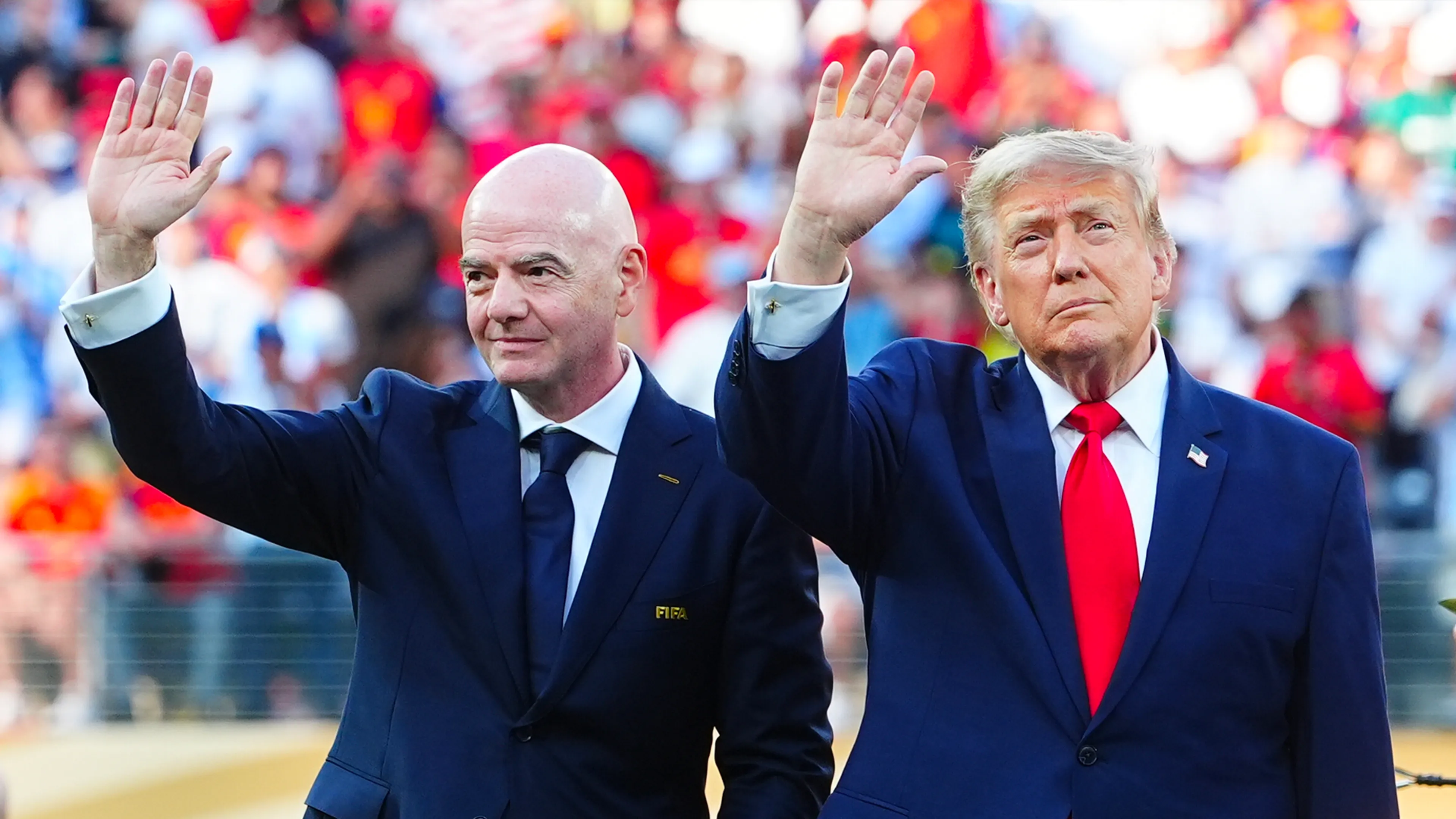 Trump neemt het op voor bekritiseerde FIFA-voorzitter Infantino: ‘Als hij weggaat...’