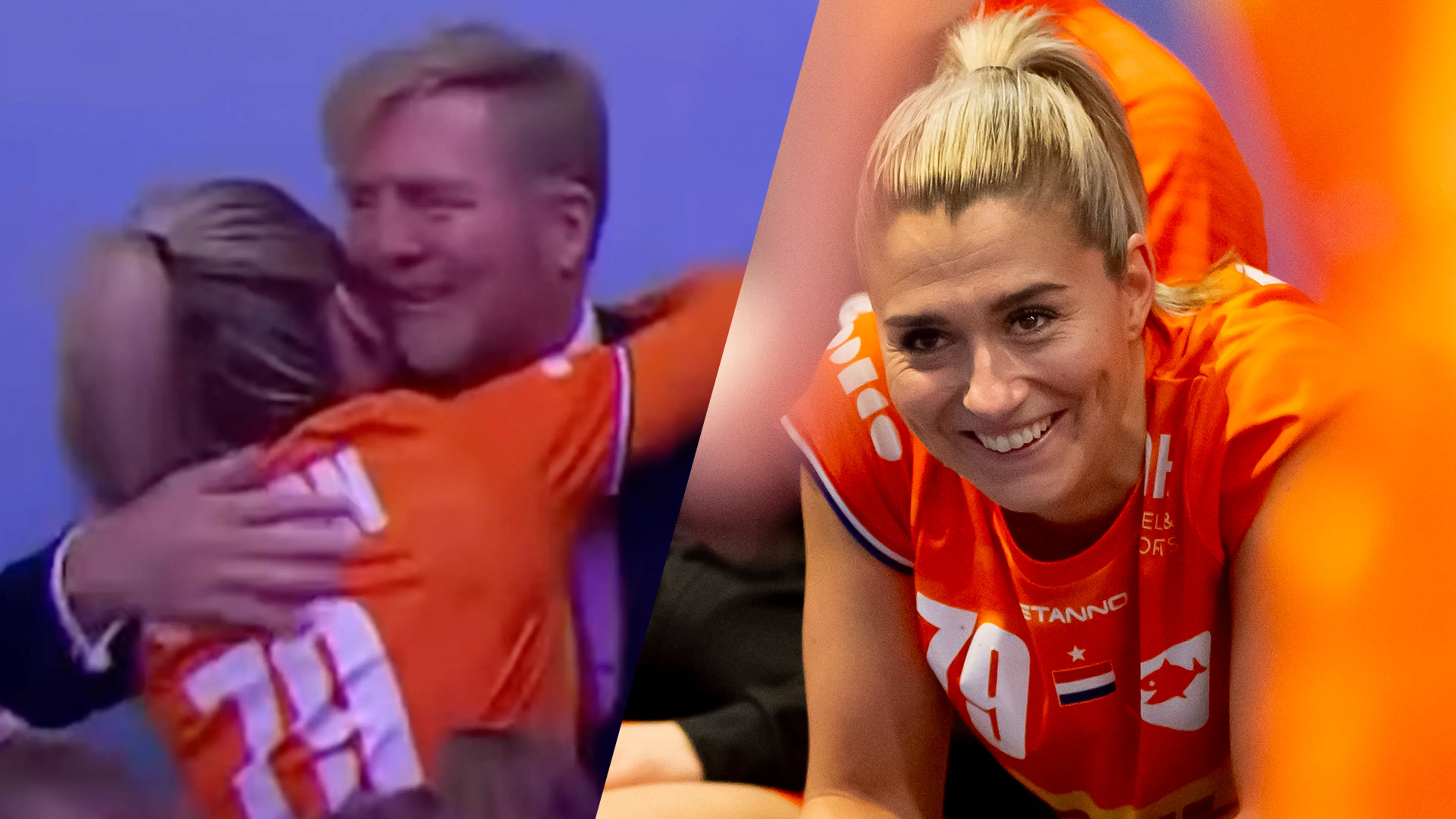 Estavana Polman over knuffel met Willem-Alexander: 'Zo vaak heb je die kans niet, vol erin!'