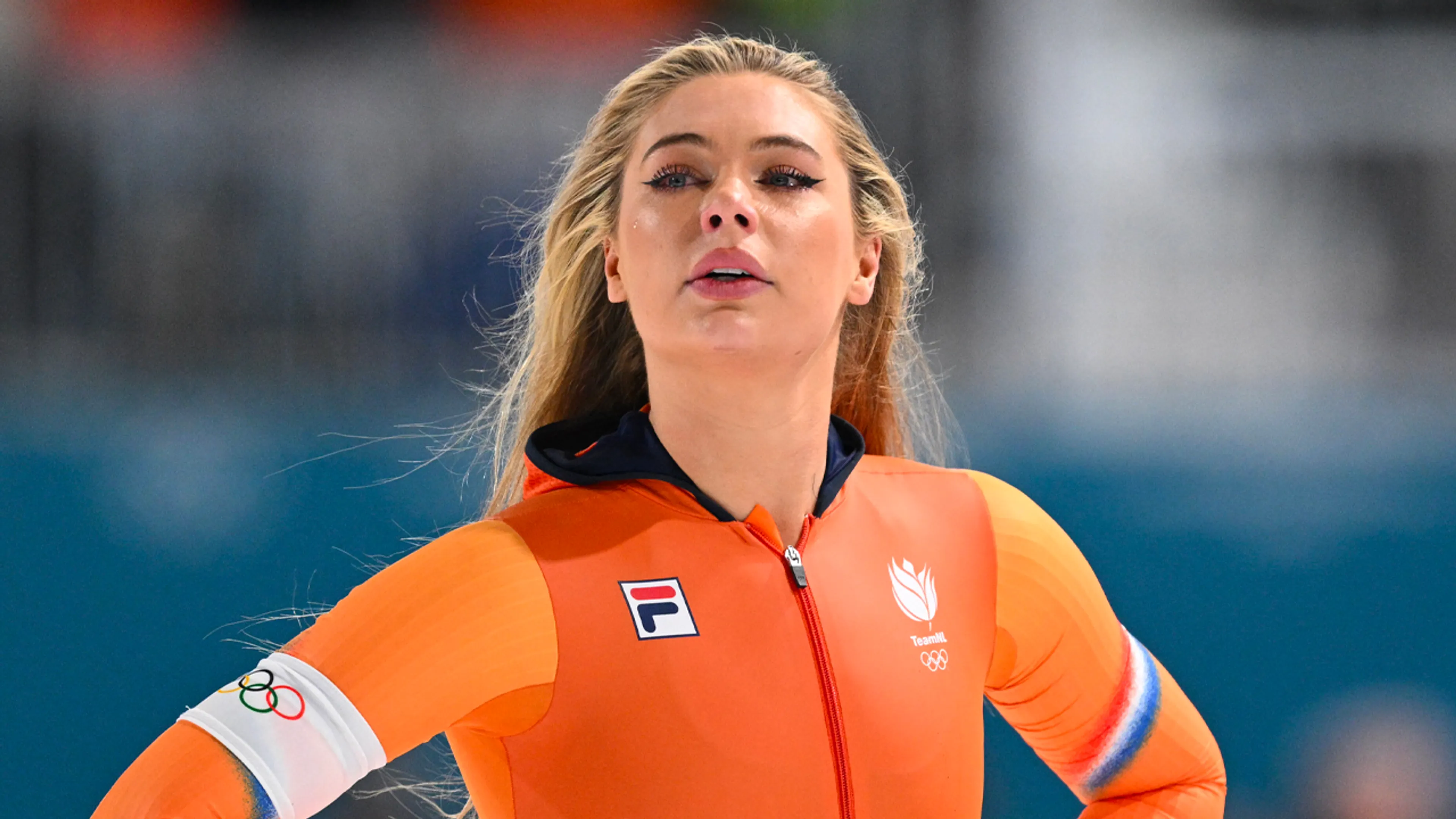 Geveild schaatspak Jutta Leerdam (195.000 euro) helemaal niet gedragen tijdens olympisch succes