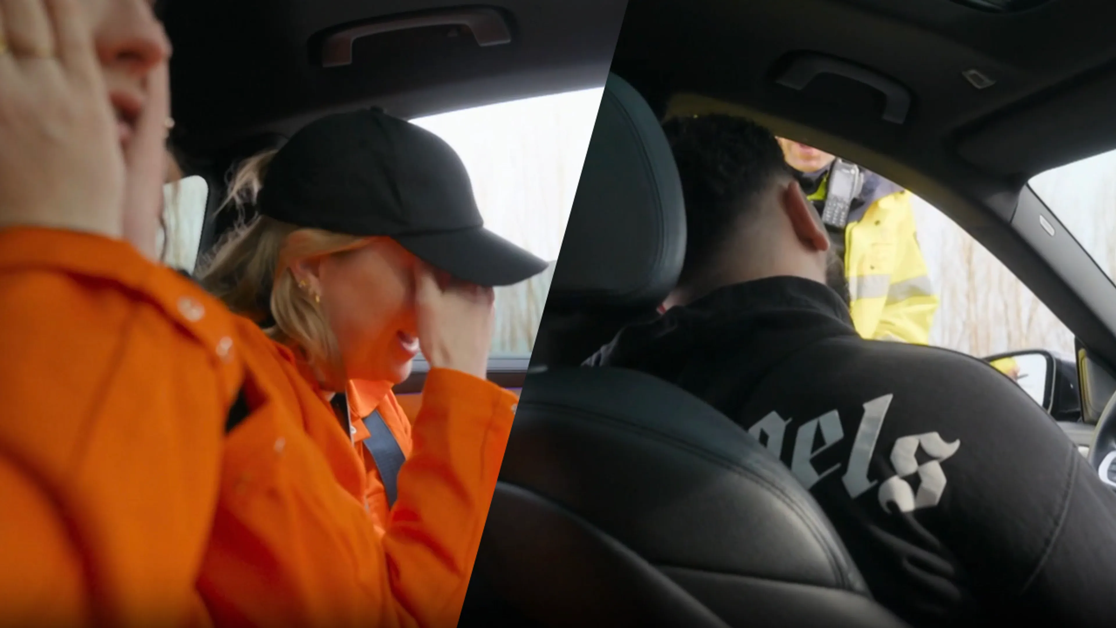 Man die Noa Vahle en Merel Ek te hulp schiet in Het Jachtseizoen wordt staande gehouden door politie