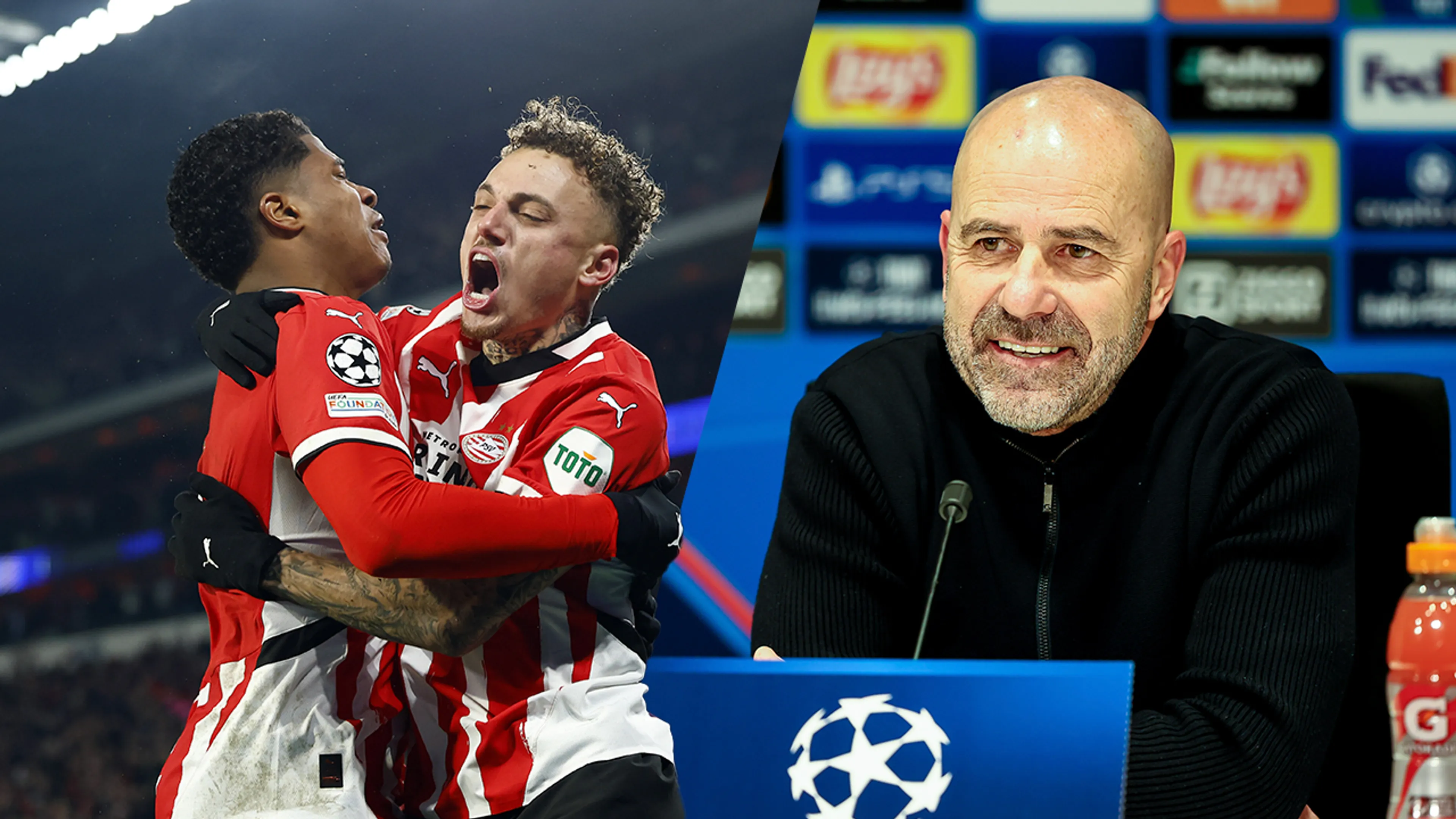 'PSV blijft het toch aan zijn stand verplicht om opnieuw kampioen van Nederland te worden'