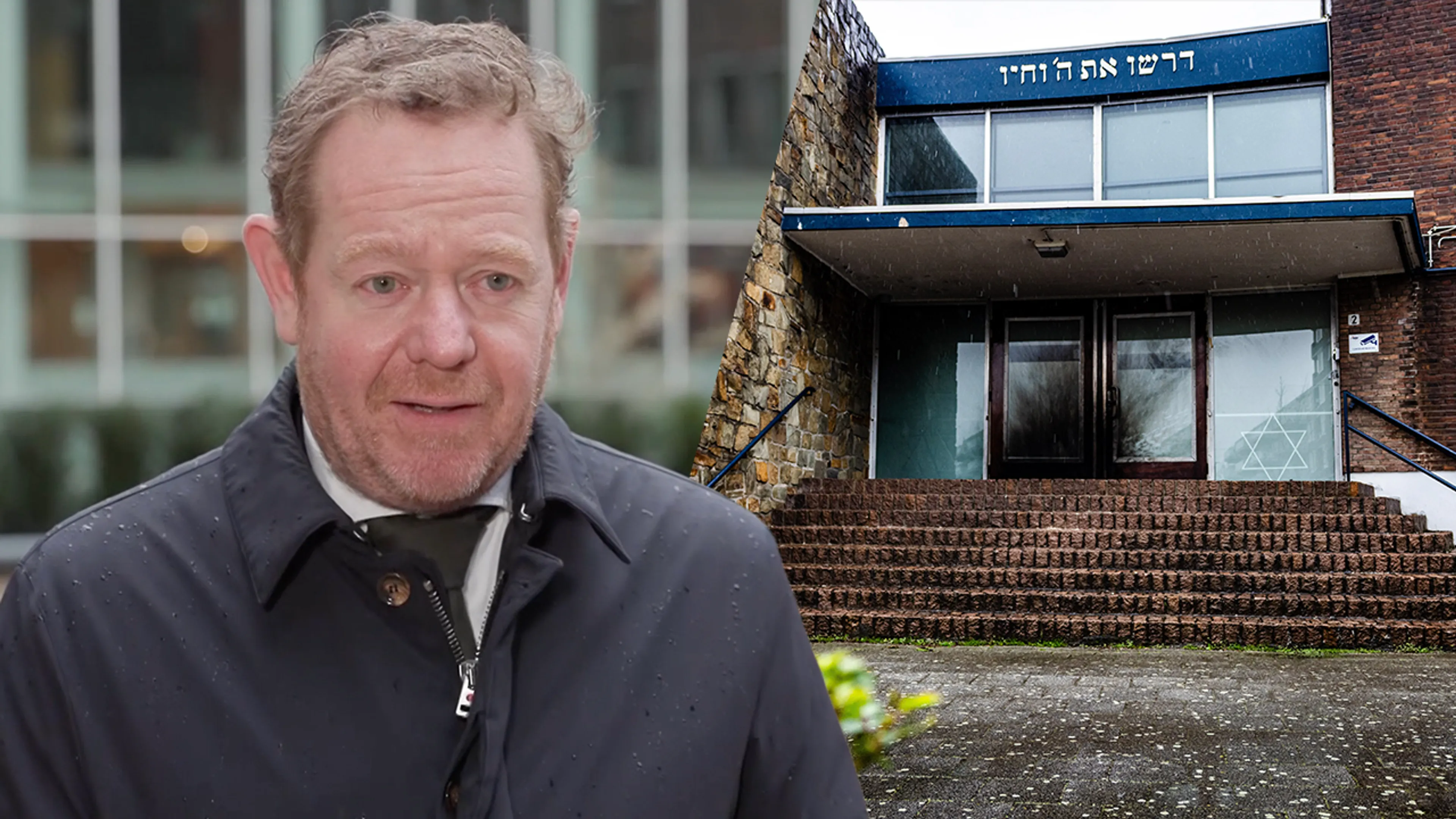 Minister van Weel over brandstichting bij synagoge in Rotterdam: 'Ruikt naar antisemitisme'