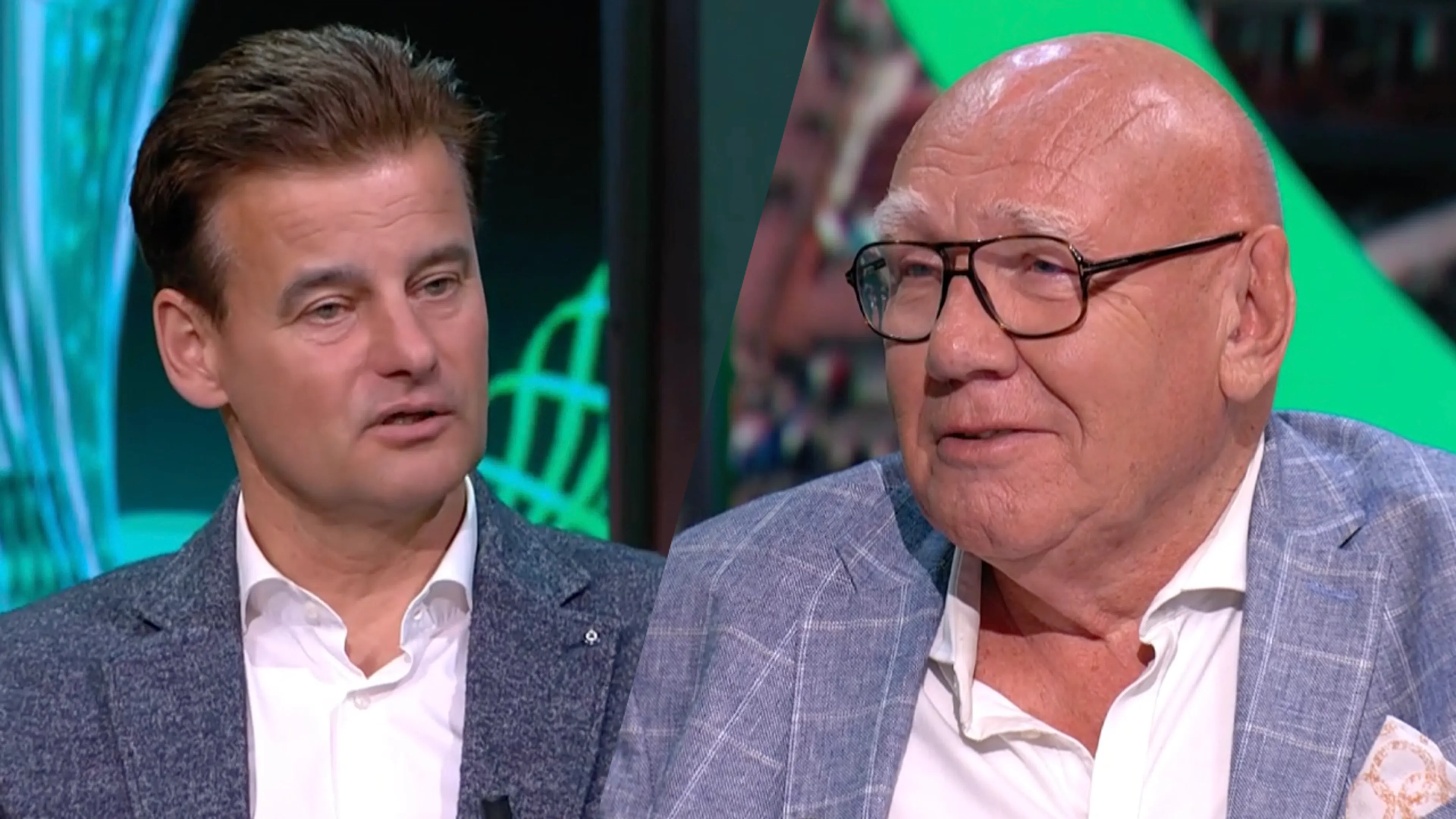 Wilfred verbaasd: 'Was jij niet uitgenodigd voor première van film Louis van Gaal?'