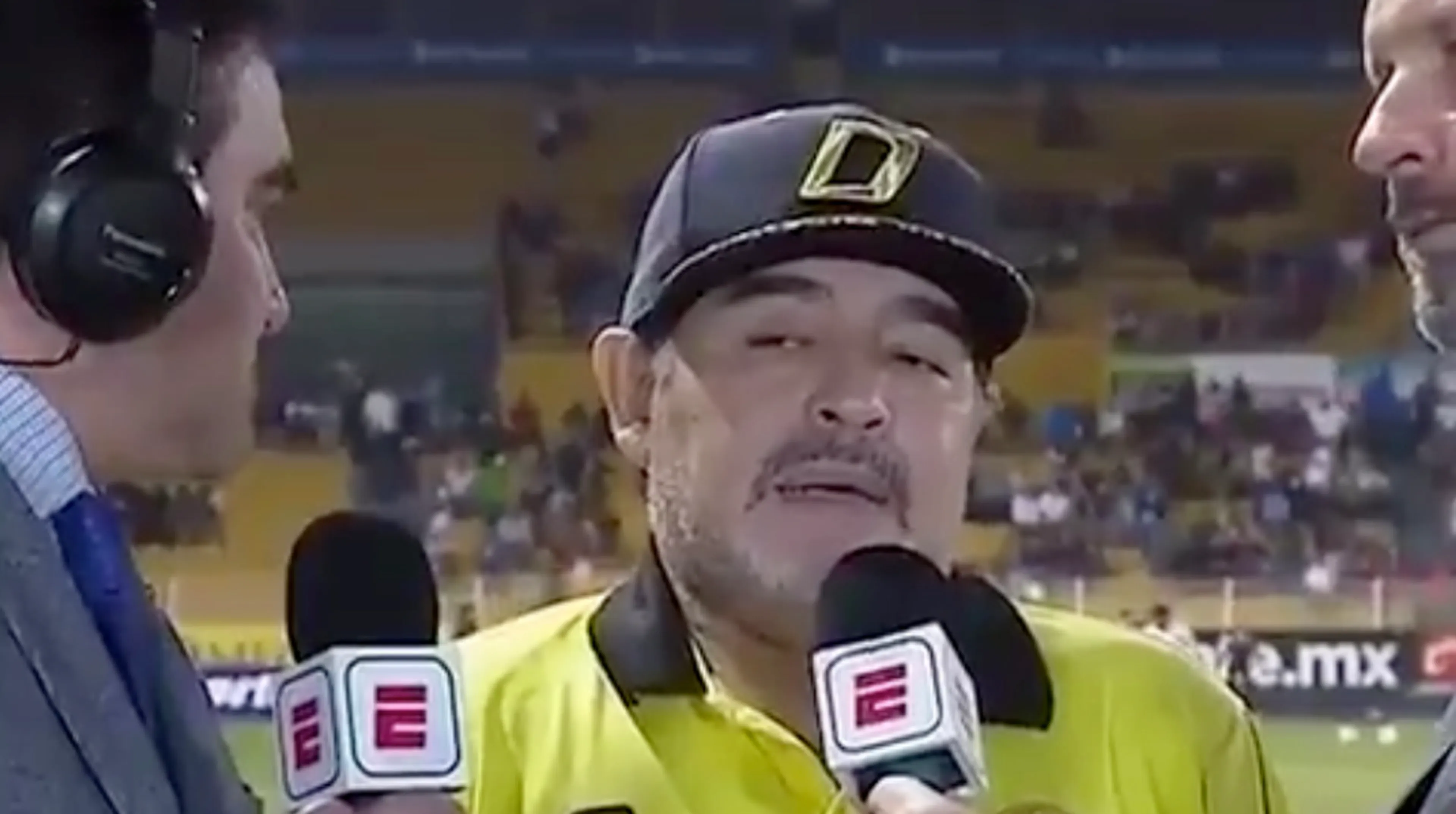 Maradona geeft bizar antwoord tijdens interview