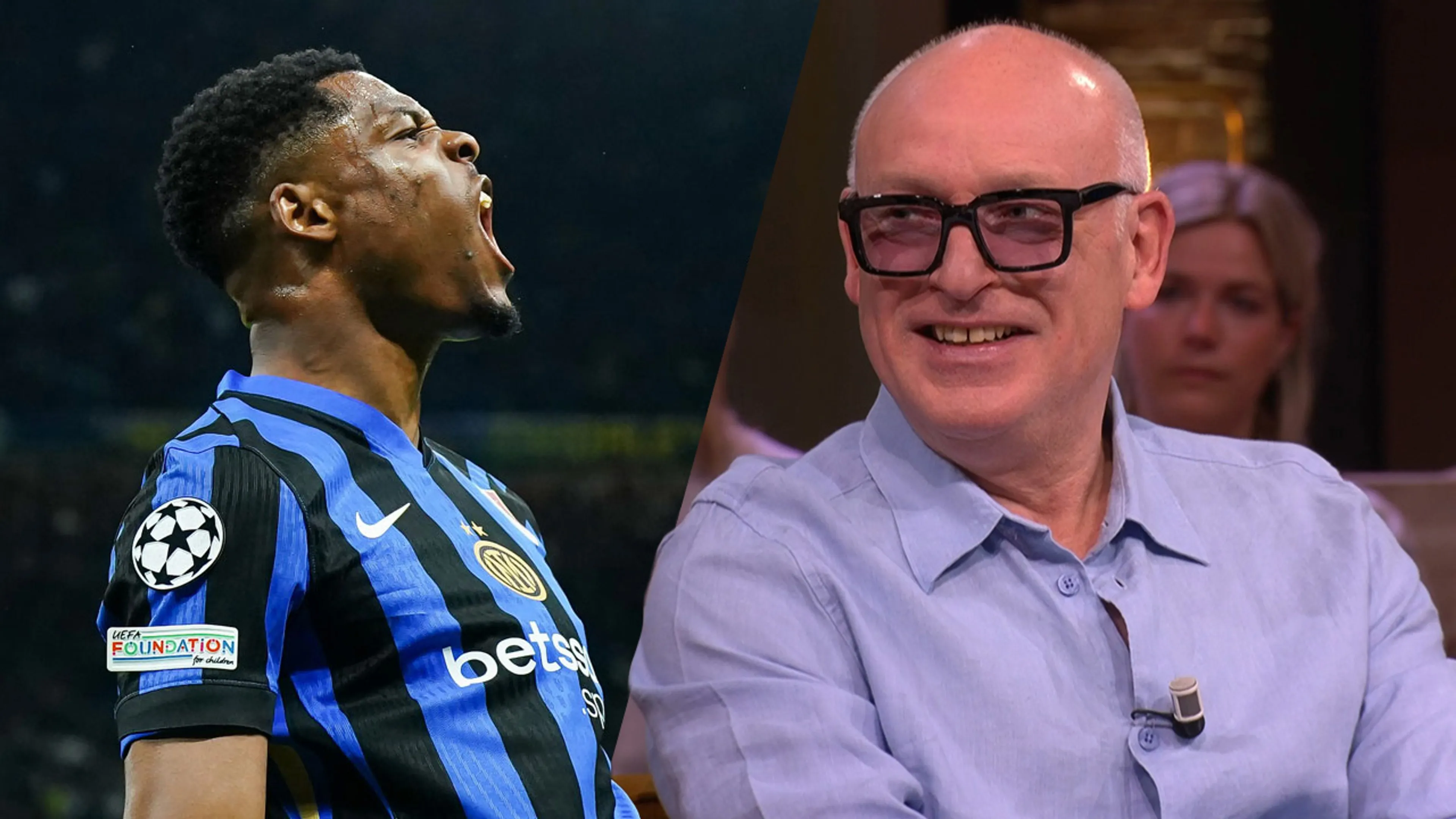 René lyrisch over Dumfries in halve finale tegen Barcelona: 'Niet normaal, nog nooit gebeurd'