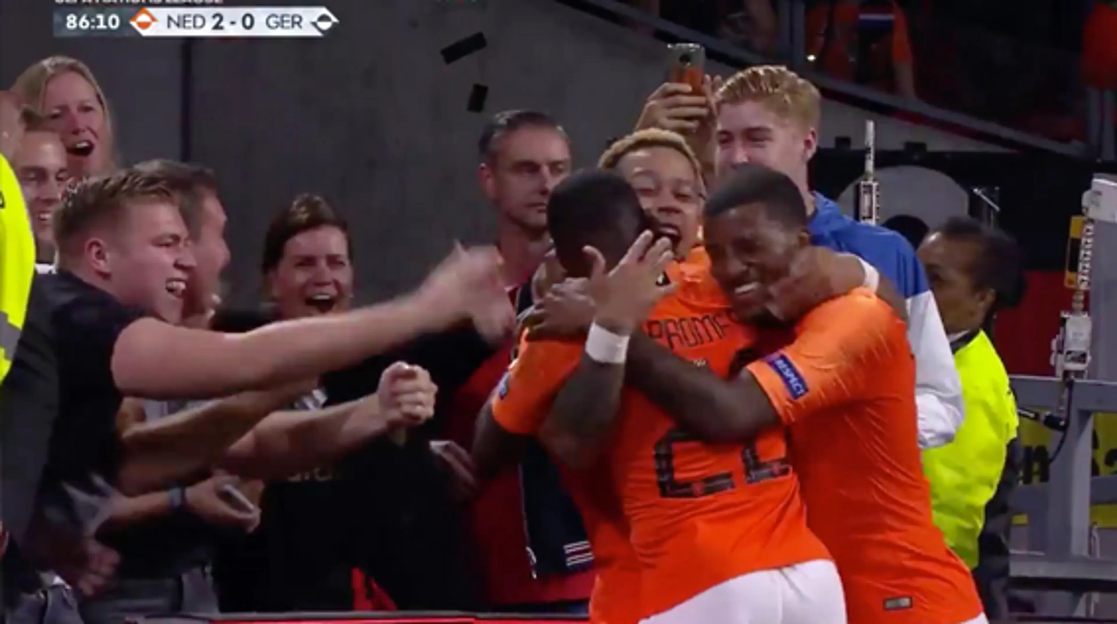 Oranje vermorzelt Duitsland | De 2-0 en 3-0