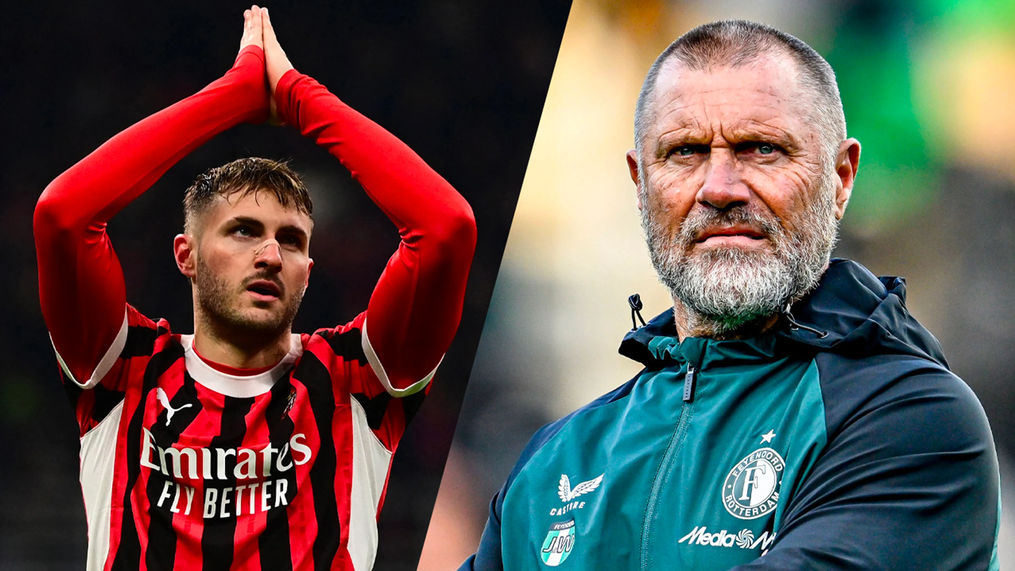 John de Wolf onthult prachtig gebaar van Santiago Giménez na AC Milan - Feyenoord