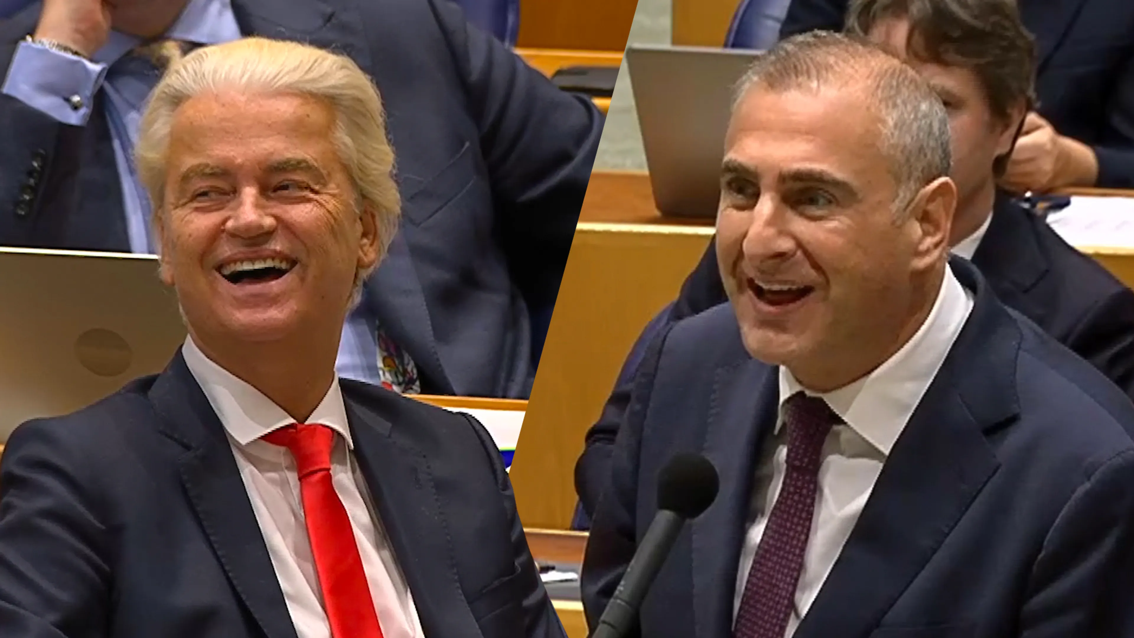 Hilariteit bij Algemene Beschouwingen na verspreking Gidi Markuszower: ’Jetten Klaver!’