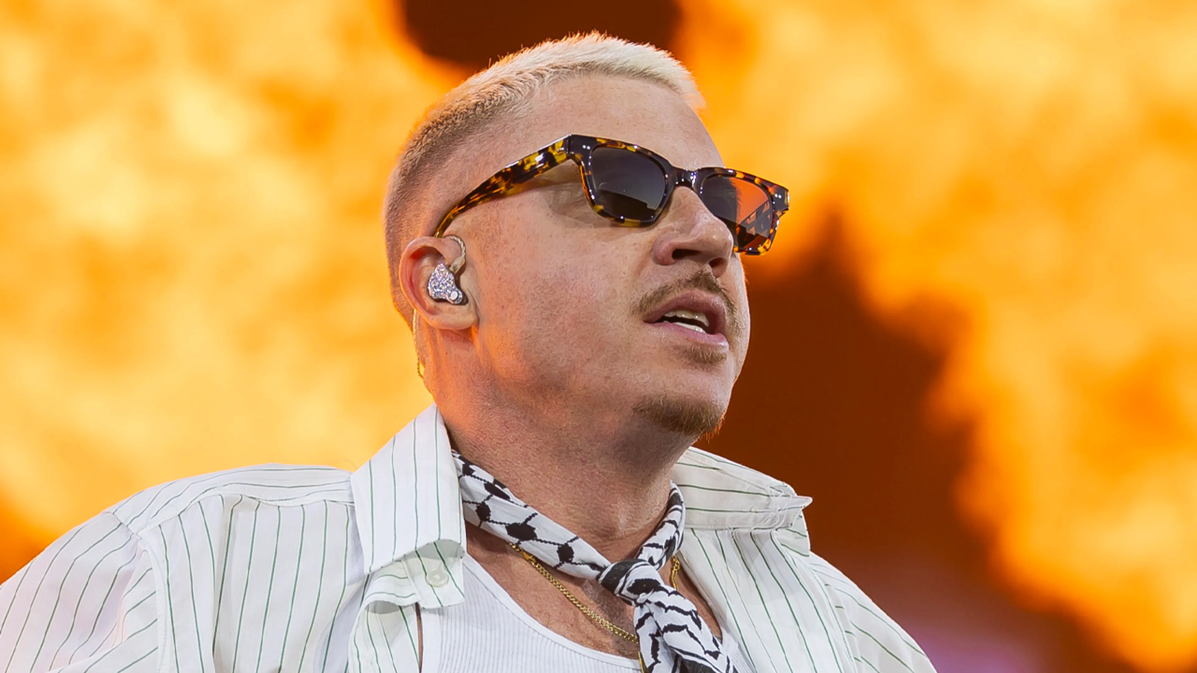 Macklemore kondigt Free-Palestine-tour aan na rel met Ed Sheeran
