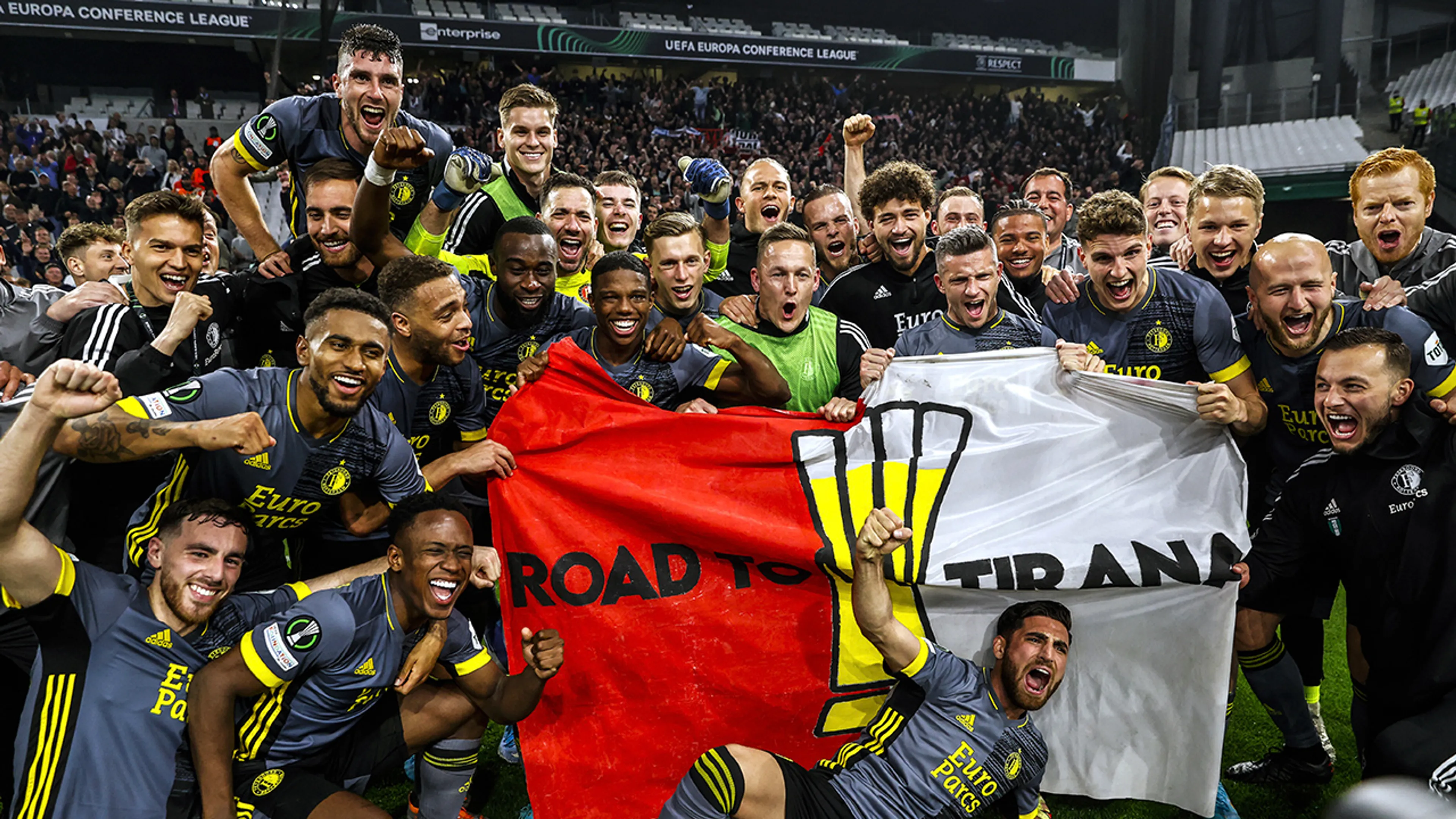 'Road to Tirana': Hoe Feyenoord de Conference League-finale behaalde
