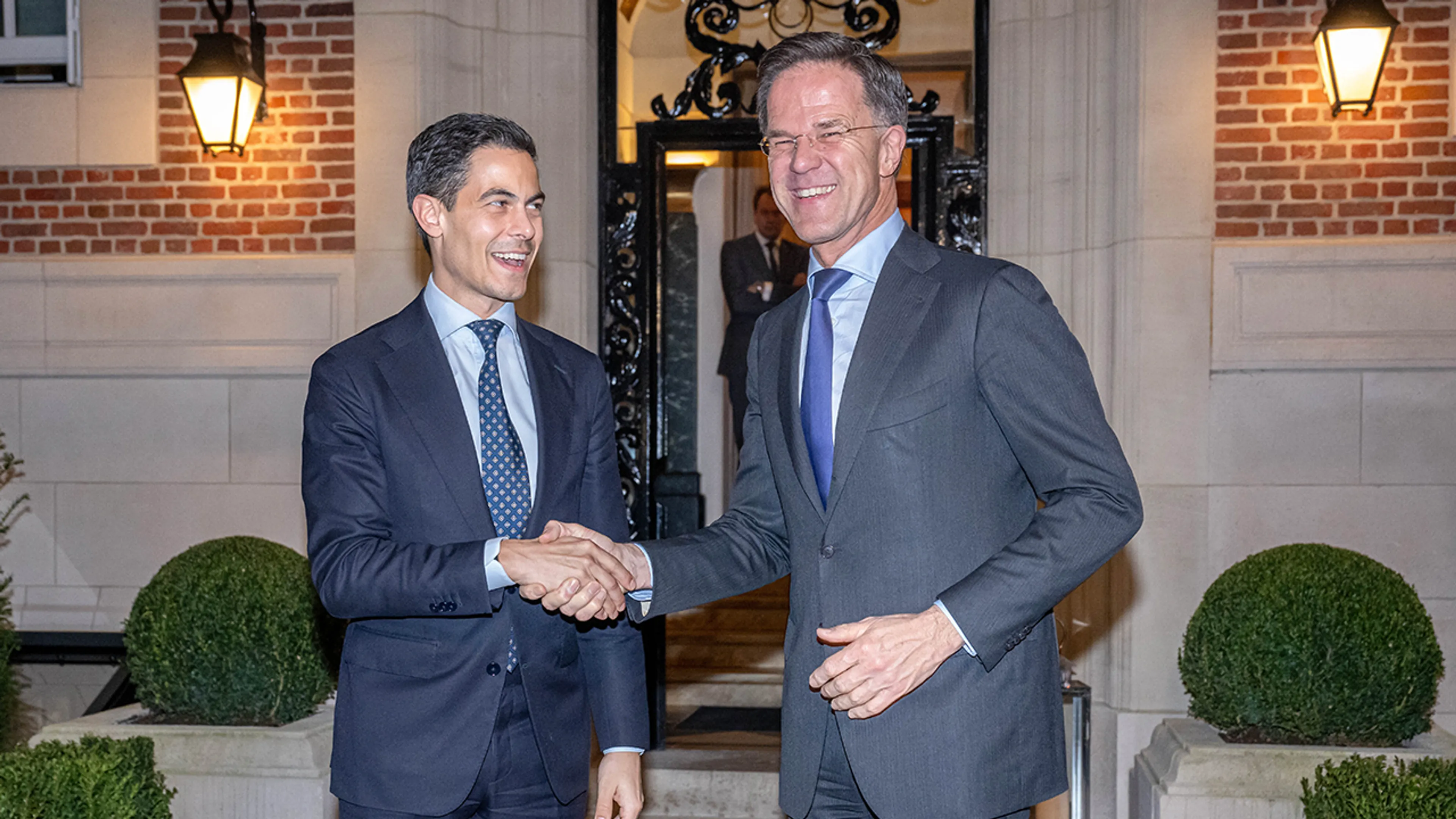 Mark Rutte looft Rob Jetten na 'kennismaking' om inzet in NAVO en Oekraïne