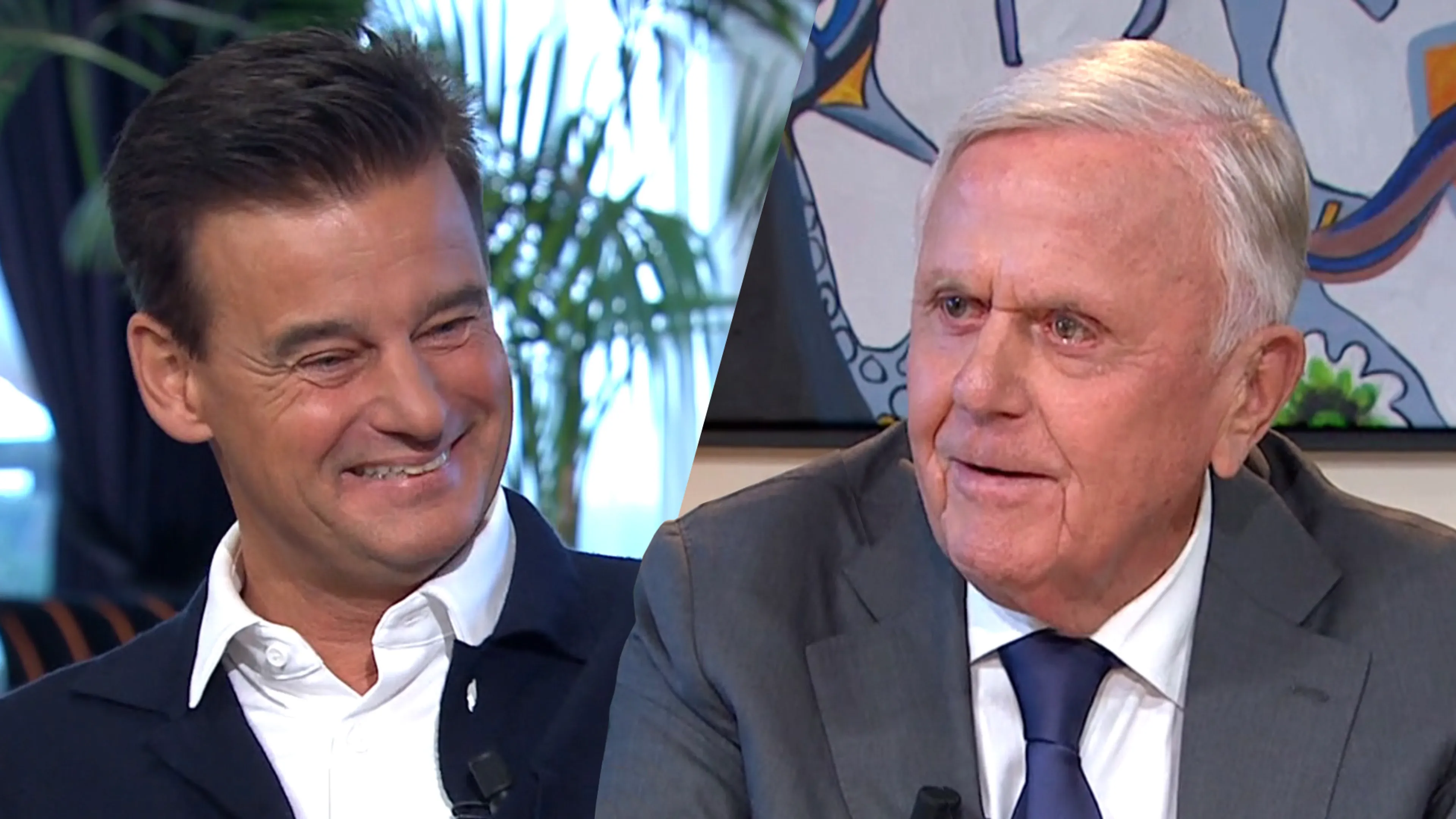 Wilfred Genee aan tafel bij Business Class: ‘Ik krijg hier problemen mee, Harry!’