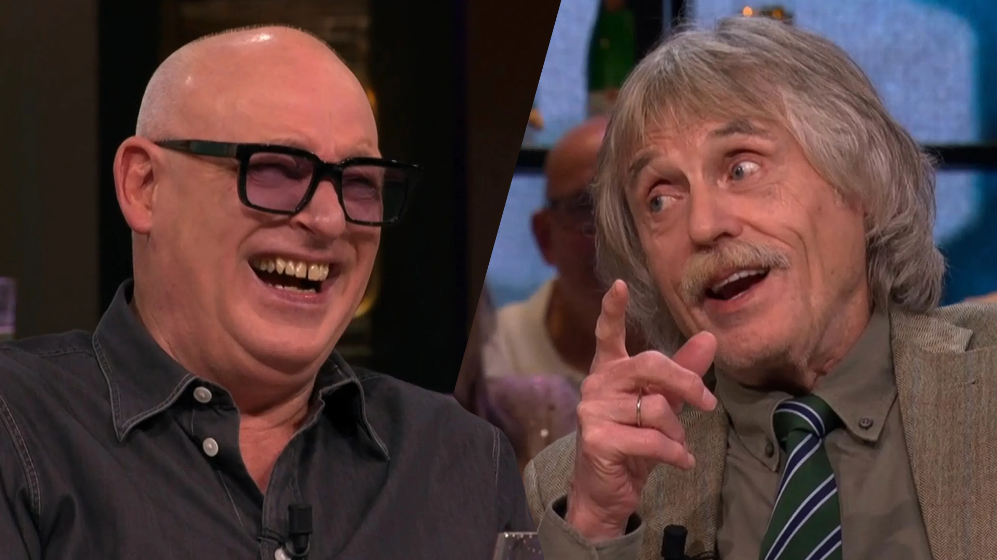 René van der Gijp hoort dat Johan Derksen niet kan koken: 'Maar jij kan enorm likken!'