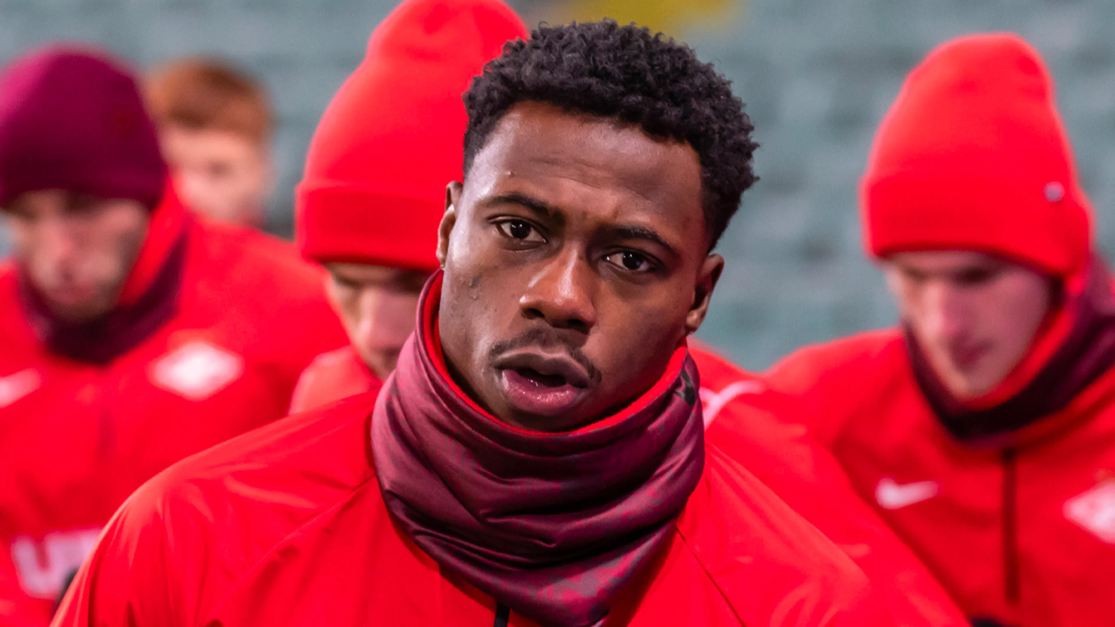 Spartak Moskou neemt afscheid van Quincy Promes