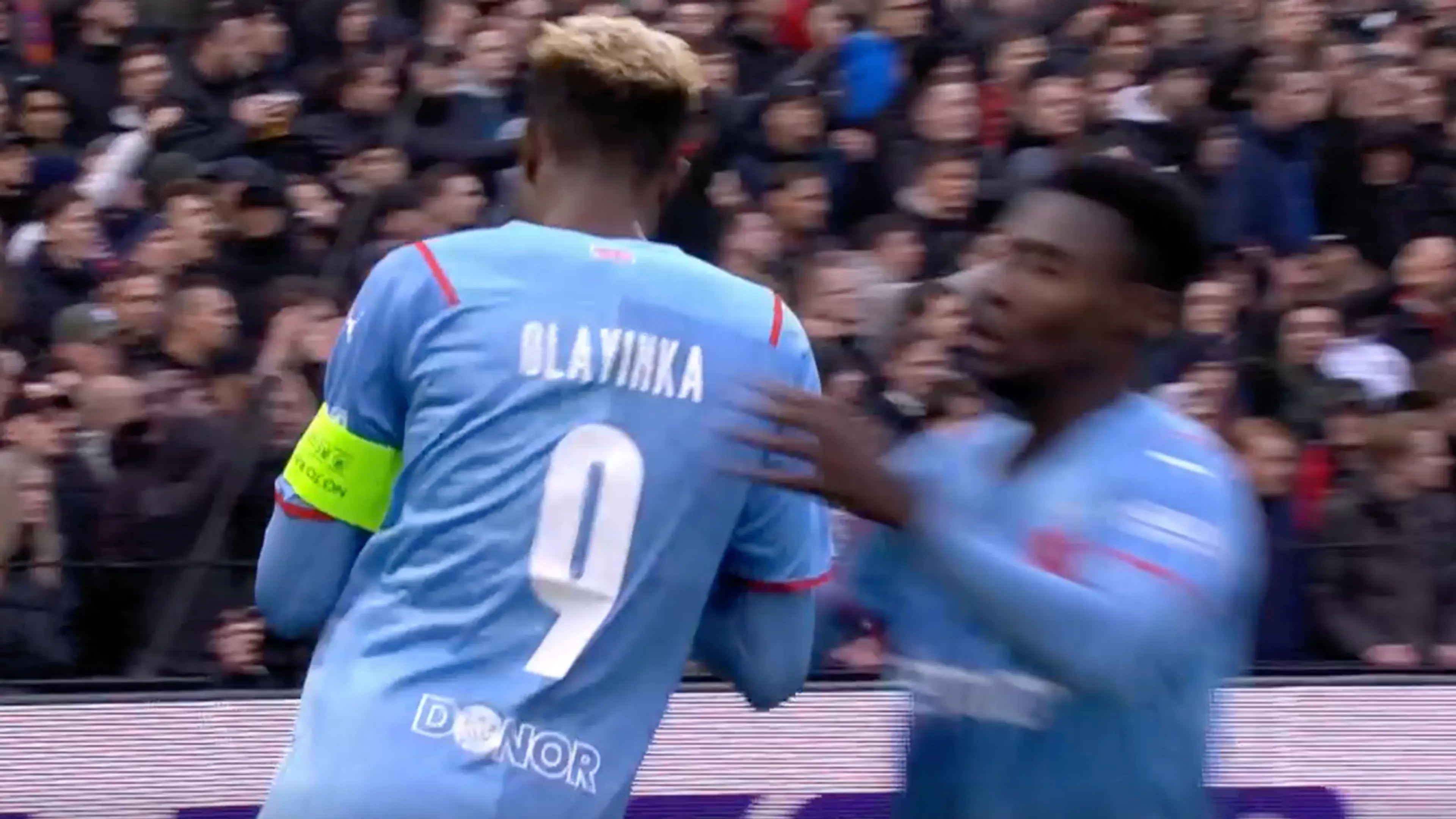 VIDEOGOAL: Feyenoord - Slavia Praag 1-1 (Olayinka)