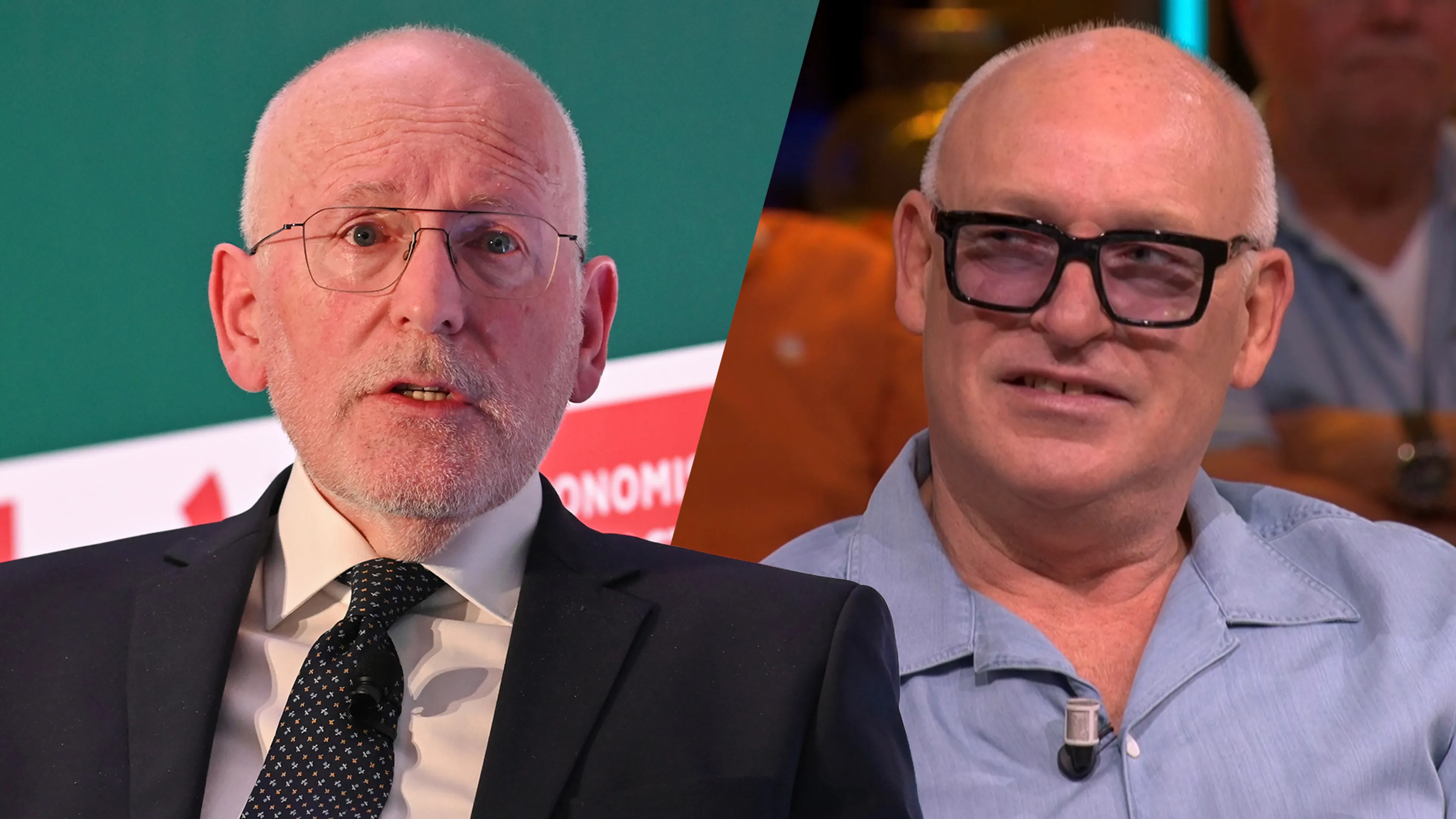 René van der Gijp wordt verdrietig van interview met Frans Timmermans: 'Hoe hoog kan het je zitten?'
